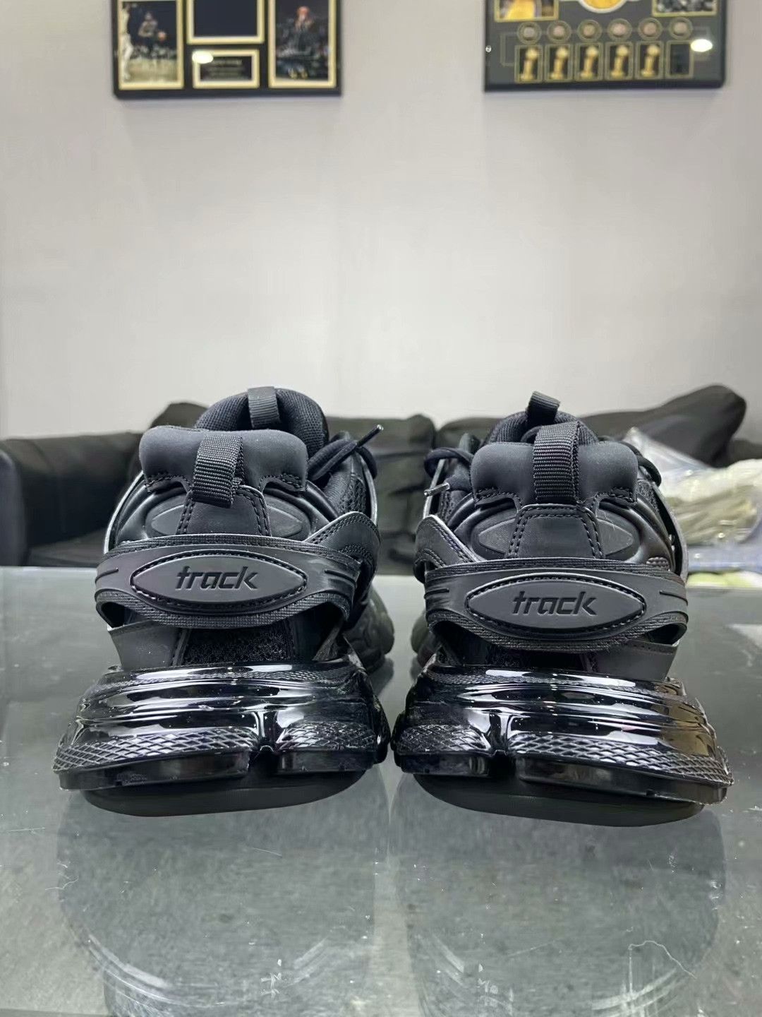 Balenciaga Balenciaga Black Lowtop Sneakers 7.5 Men Size US 7.5 / EU 40-41 - 4 Thumbnail