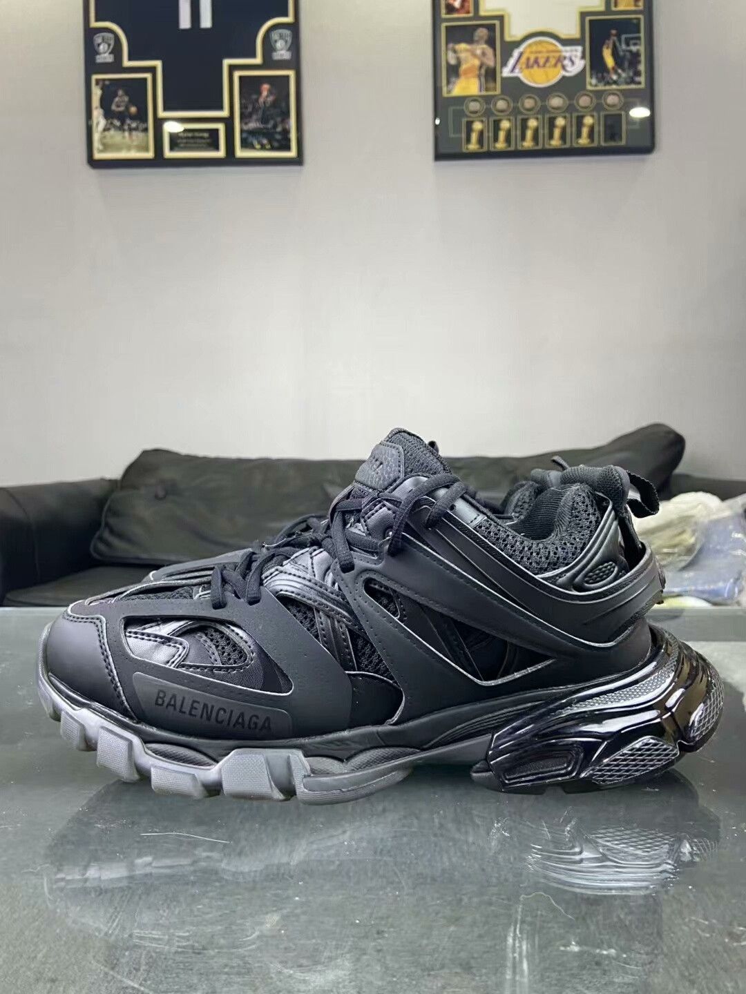 Balenciaga Balenciaga Black Lowtop Sneakers 7.5 Men Size US 7.5 / EU 40-41 - 3 Thumbnail