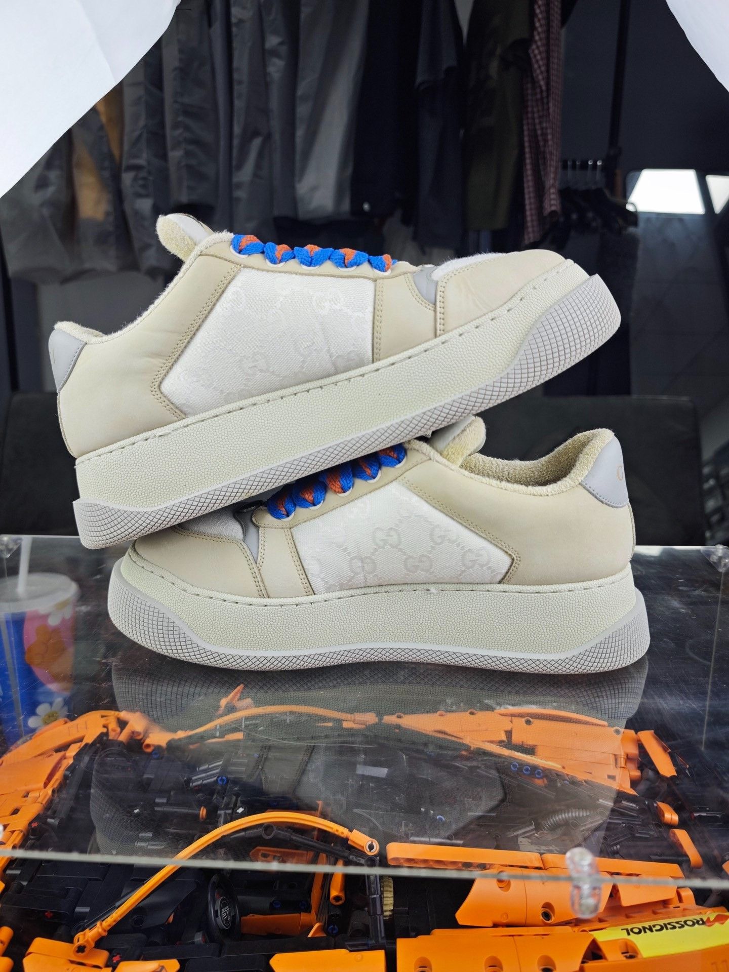 Gucci Gucci Limited White Lowtop Sneakers 9 Men Size US 9 / EU 42 - 6 Thumbnail