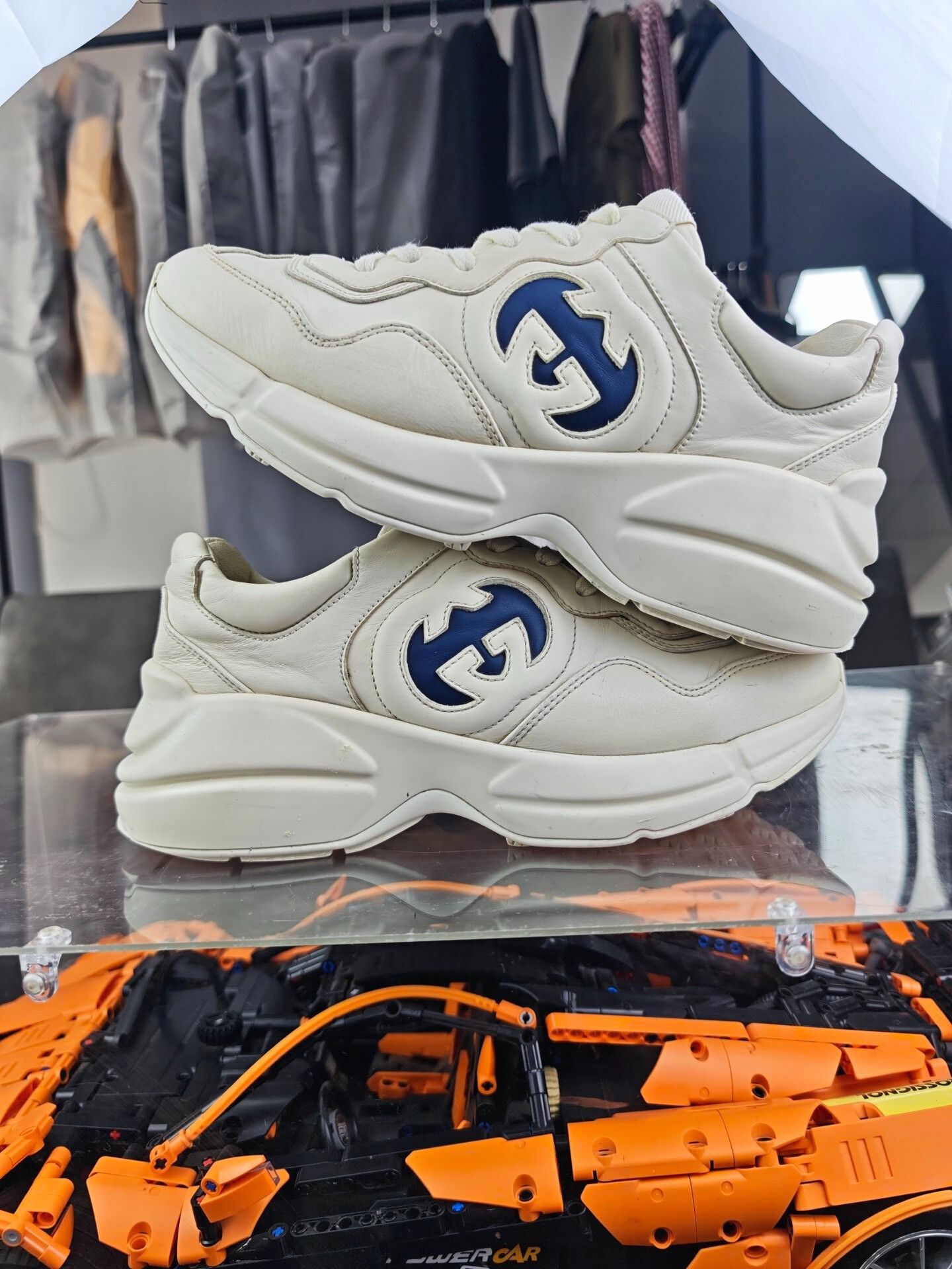 Gucci Gucci Retro Lowtop Sneakers us_8-5 Women Size US 8.5 / IT 38.5 - 5 Thumbnail