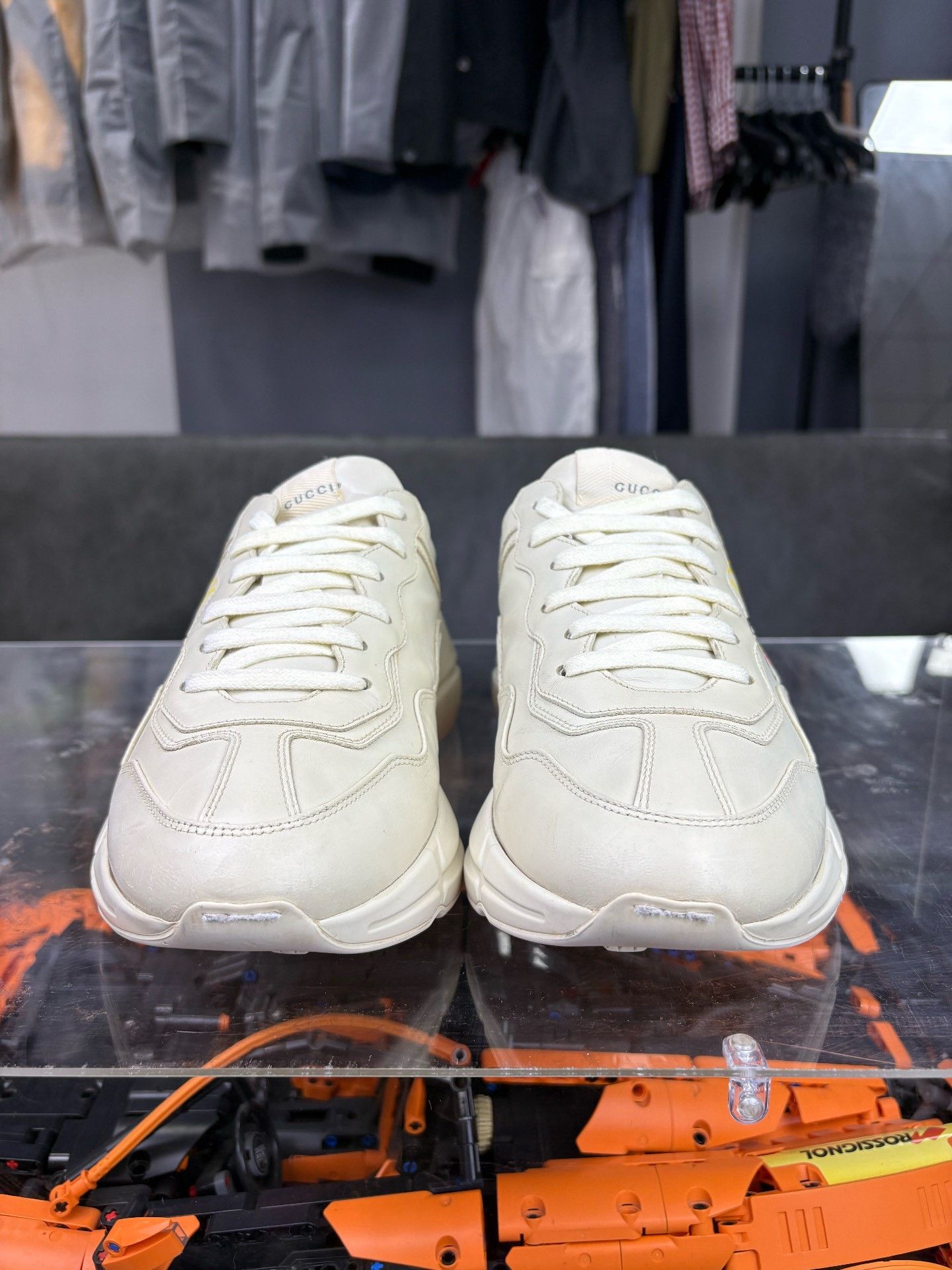 Gucci Gucci Retro Printed Lowtop Sneakers 7.5 Men Size US 7.5 / EU 40-41 - 2 Thumbnail