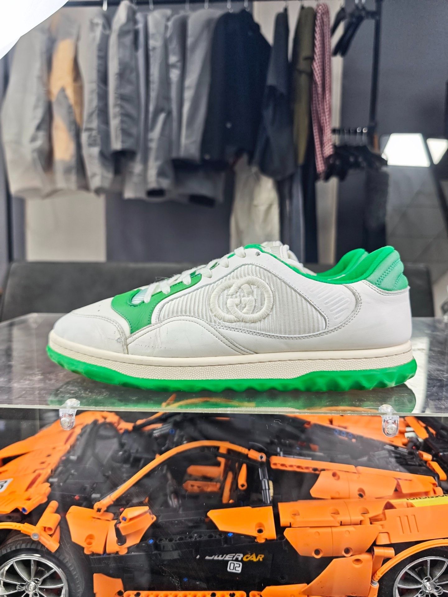 Gucci Gucci Green Lowtop Sneakers 9 Men Size US 9 / EU 42 - 7 Thumbnail