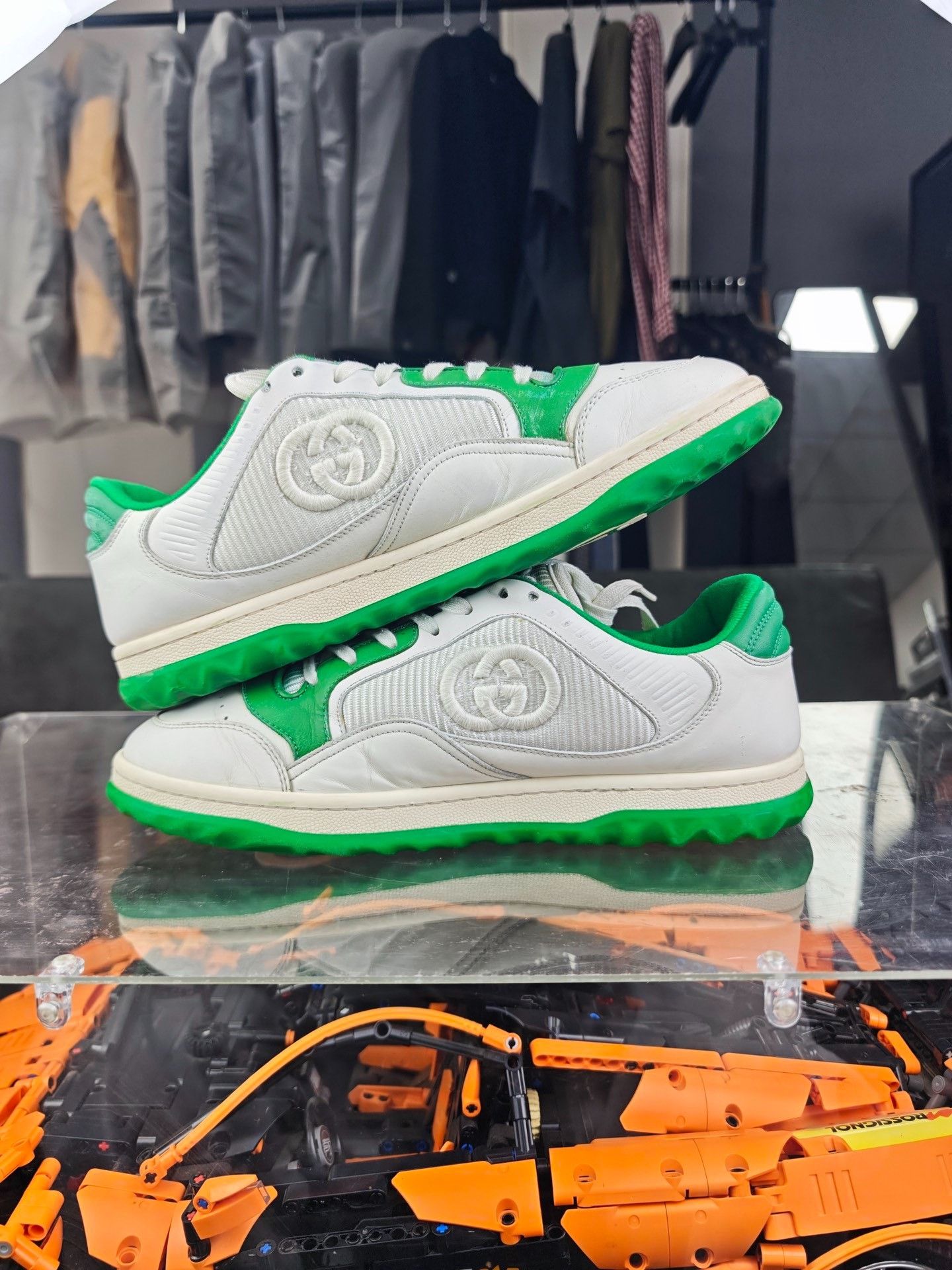 Gucci Gucci Green Lowtop Sneakers 9 Men Size US 9 / EU 42 - 5 Thumbnail