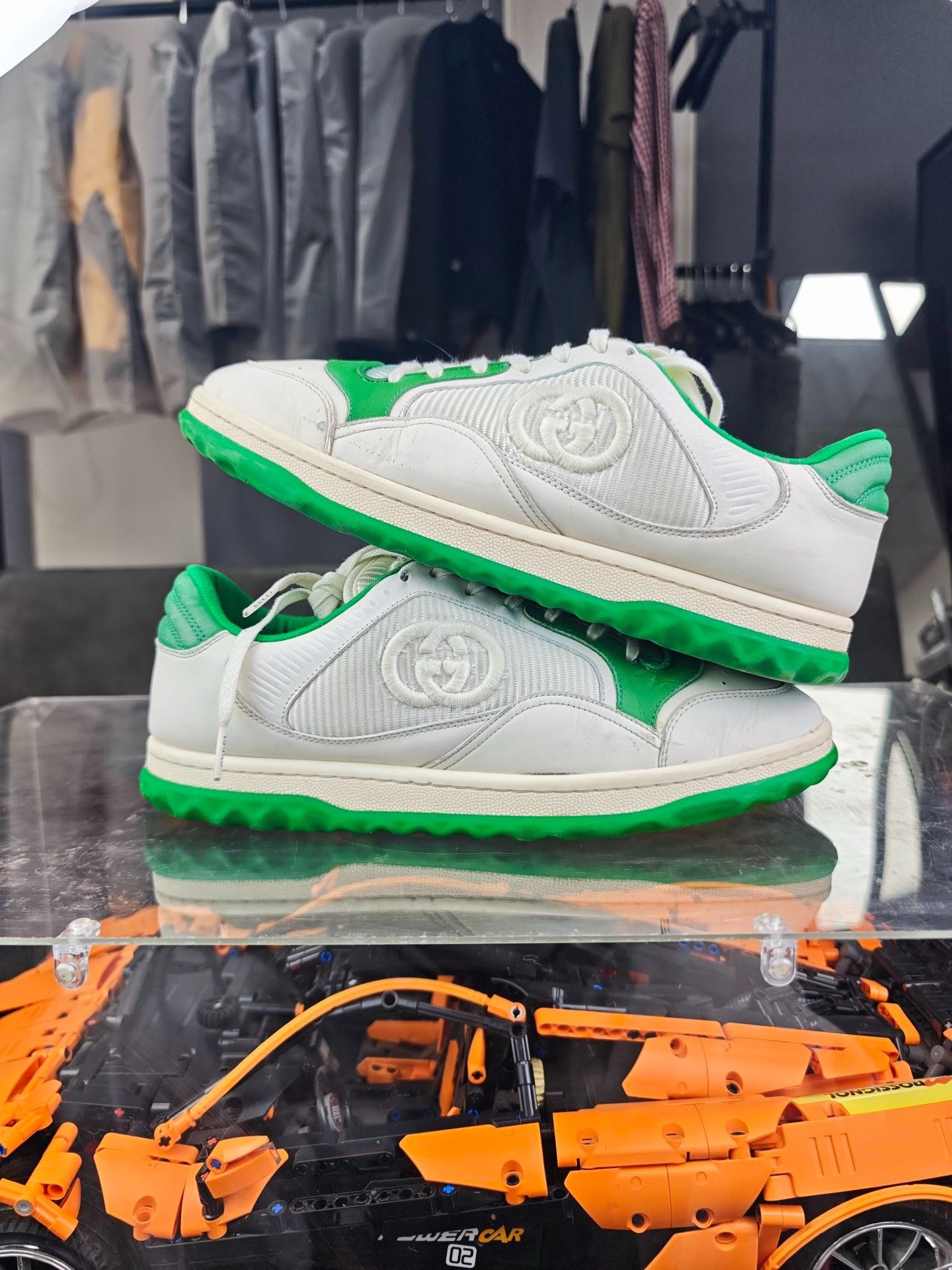 Gucci Gucci Green Lowtop Sneakers 9 Men Size US 9 / EU 42 - 6 Thumbnail