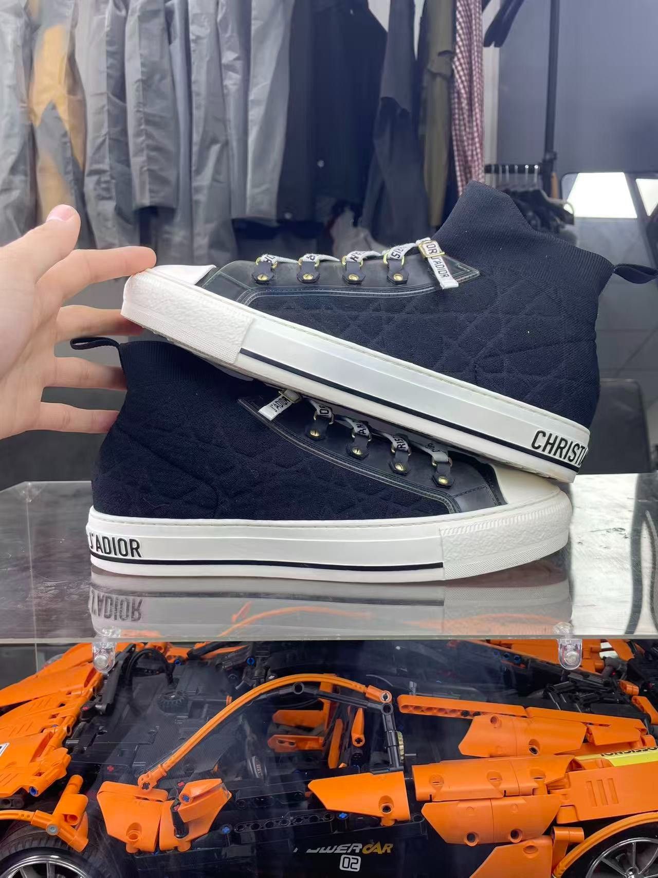 Dior Dior Black Lowtop Sneakers 9 Men Size US 9 / EU 42 - 5 Thumbnail