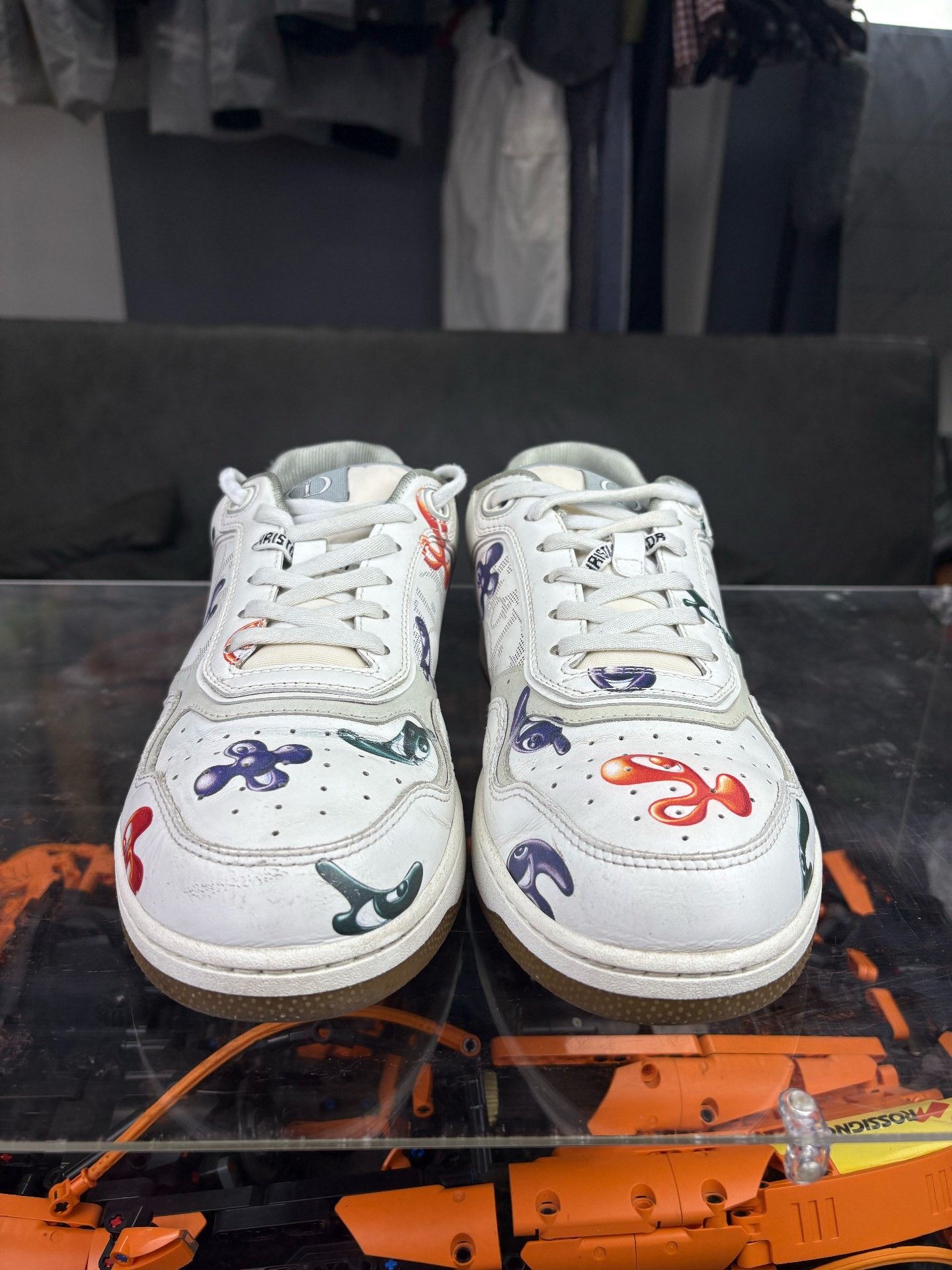 Dior Dior Collab Lowtop Sneakers 9 Men Size US 9 / EU 42 - 2 Thumbnail