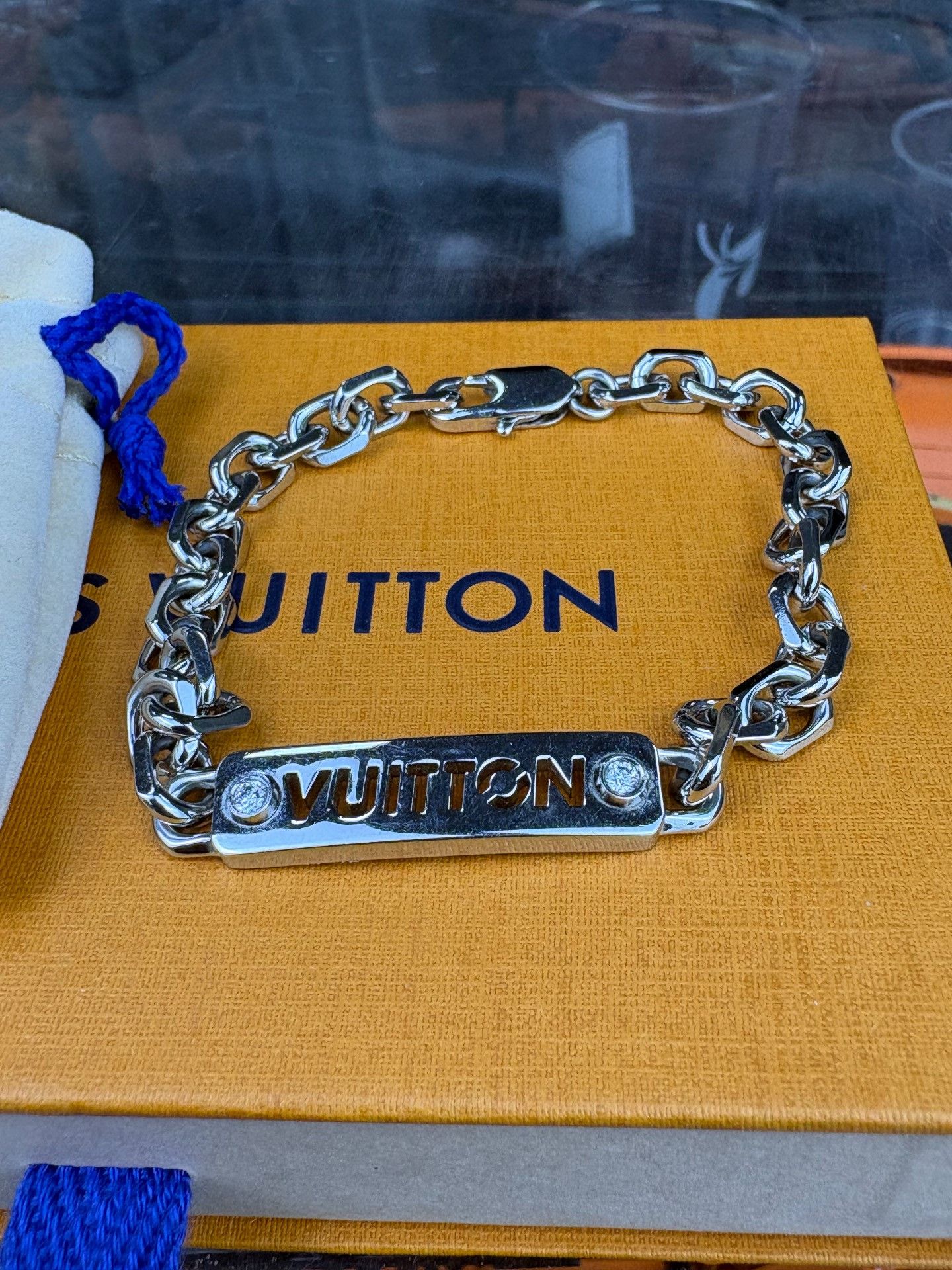 Louis Vuitton Louis Vuitton Silver Jewelry one size Men Size ONE SIZE - 3 Thumbnail