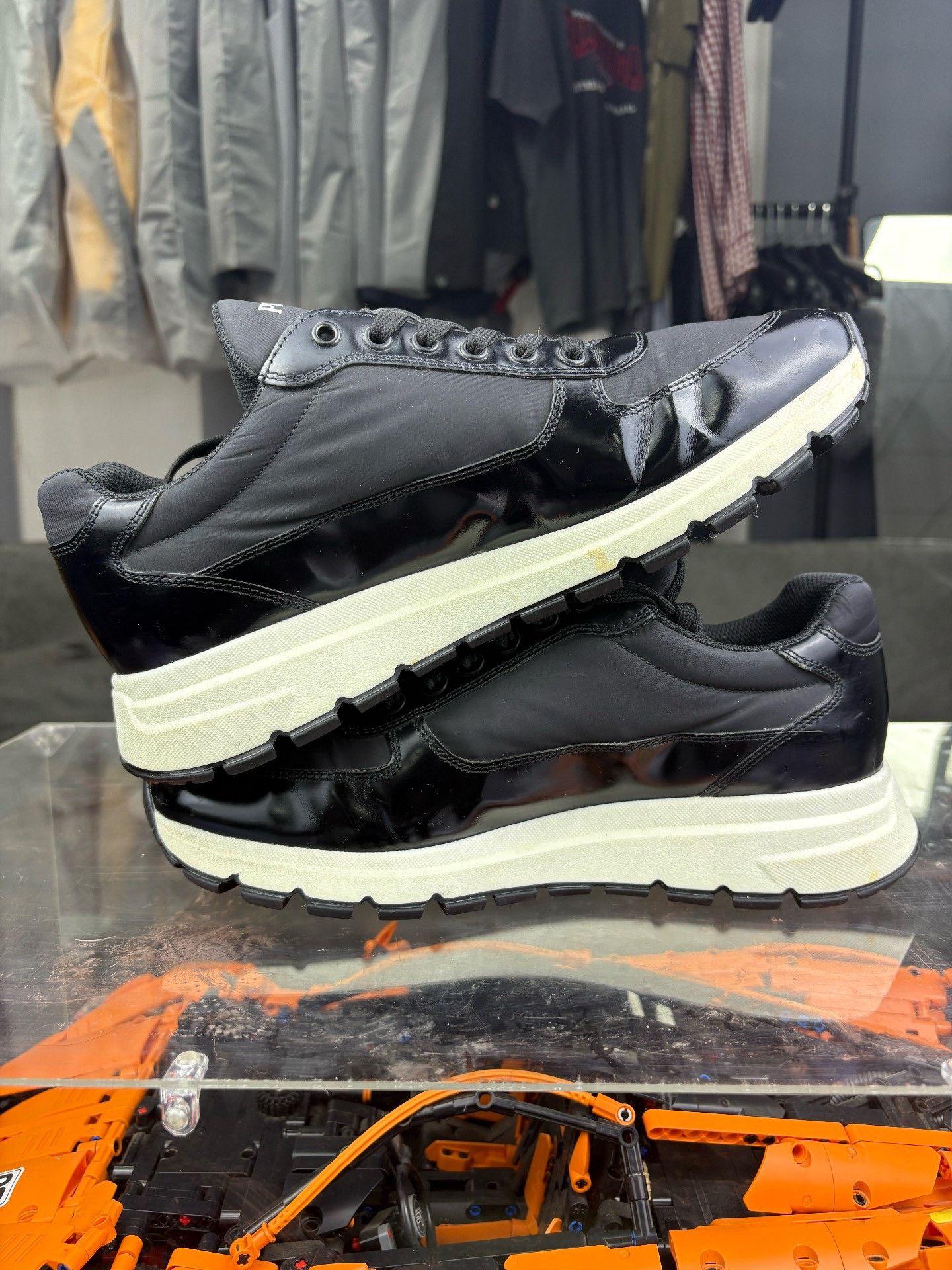 Prada Prada Black Lowtop Sneakers 9 Men Size US 9 / EU 42 - 5 Thumbnail