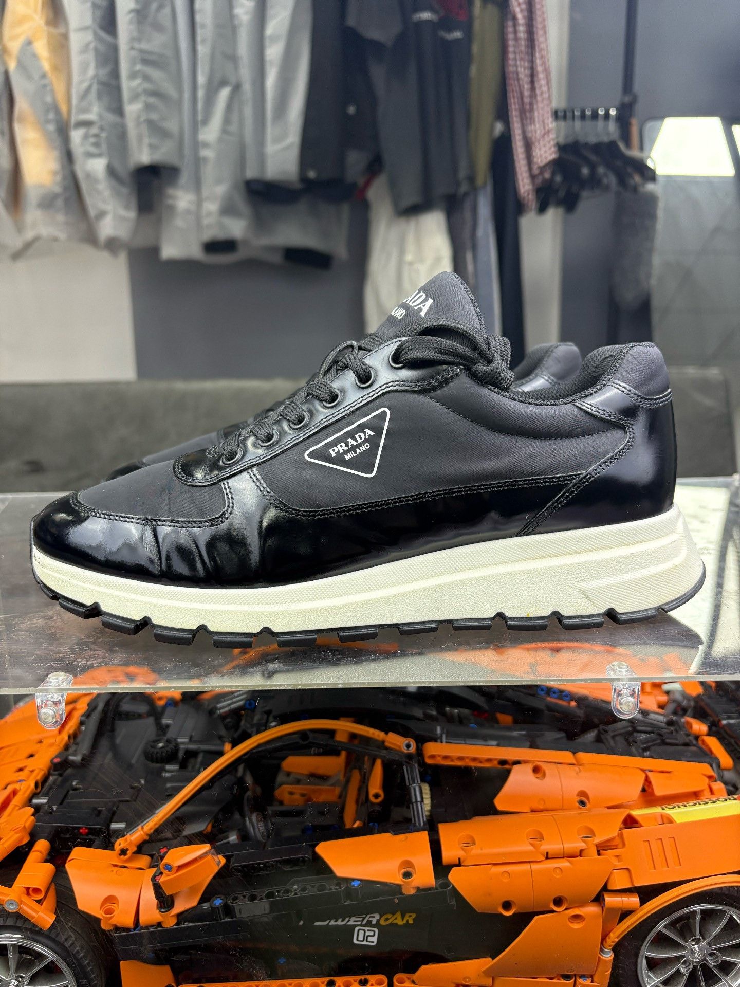 Prada Prada Black Lowtop Sneakers 9 Men Size US 9 / EU 42 - 7 Thumbnail