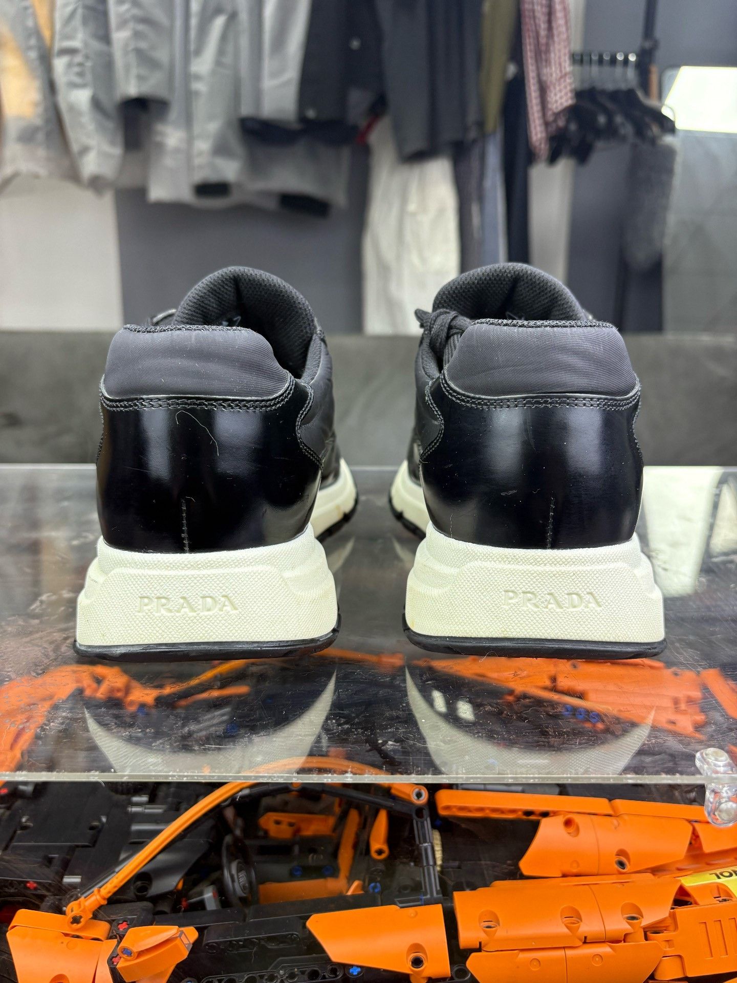 Prada Prada Black Lowtop Sneakers 9 Men Size US 9 / EU 42 - 3 Thumbnail