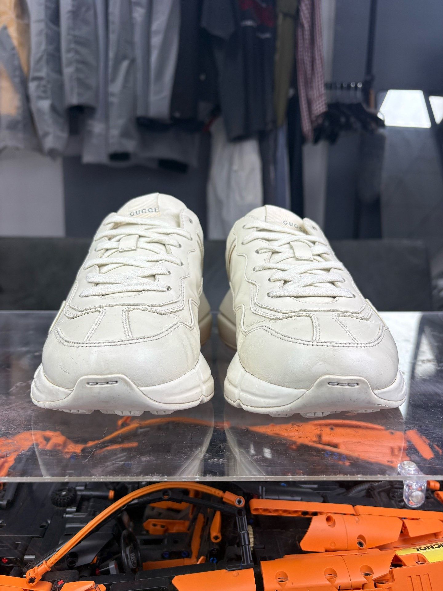 Gucci Gucci Printed Lowtop Sneakers 8 Men Size US 8 / EU 41 - 2 Thumbnail