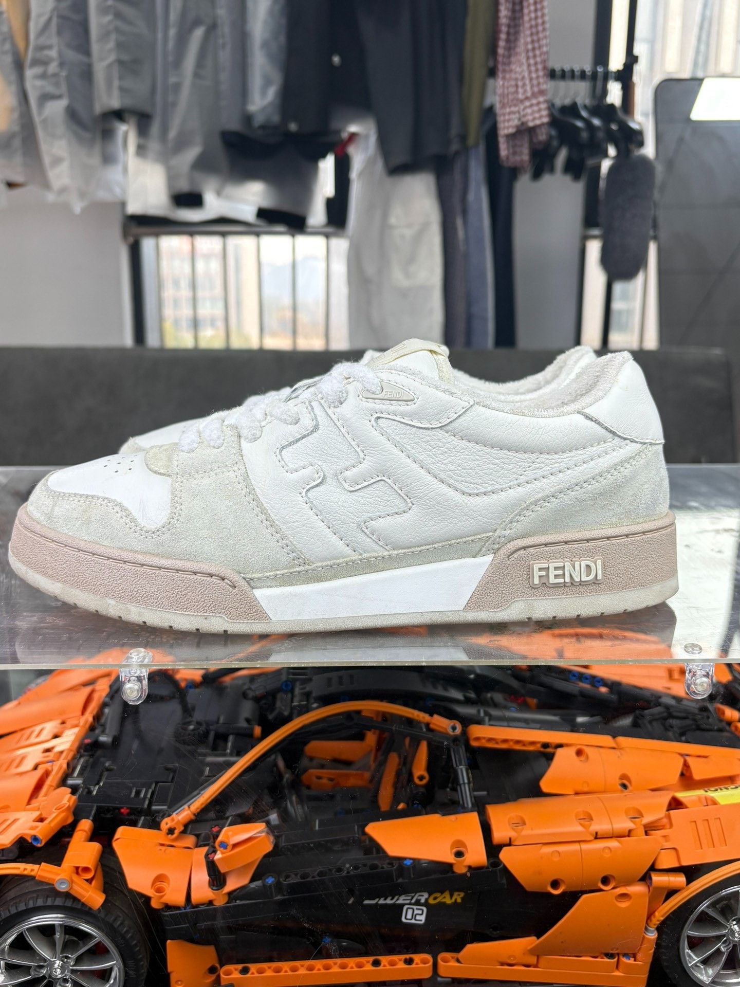 Fendi Fendi Suede Gray Lowtop Sneakers 8.5 Men Size US 8.5 / EU 41-42 - 7 Thumbnail