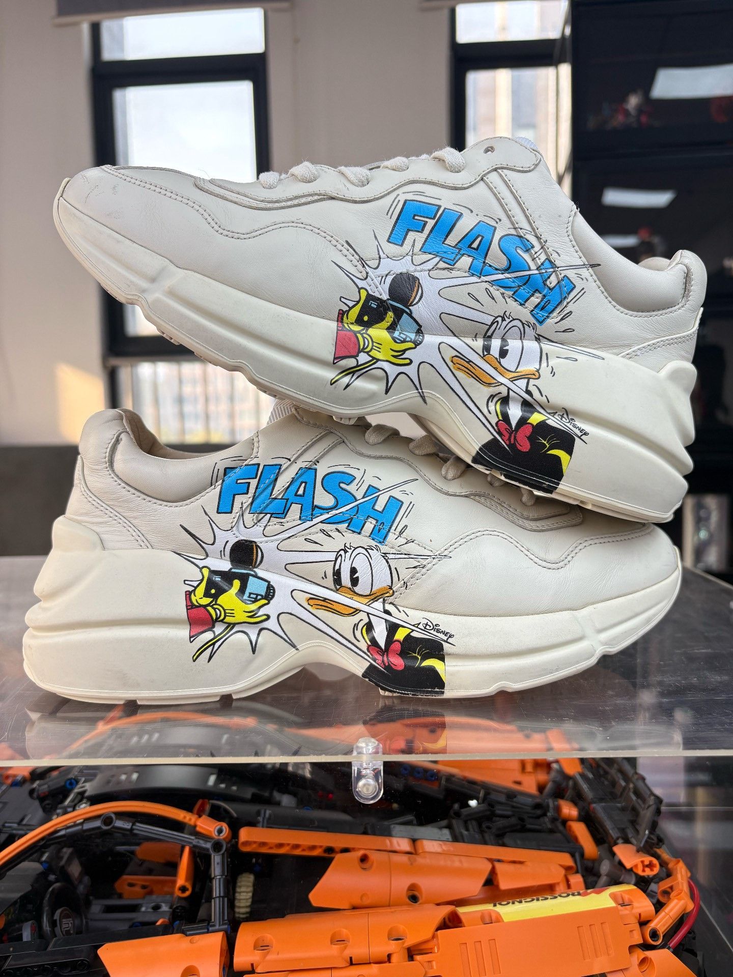 Gucci Gucci Collab Lowtop Sneakers 6.5 Men Size US 6.5 / EU 39-40 - 6 Thumbnail
