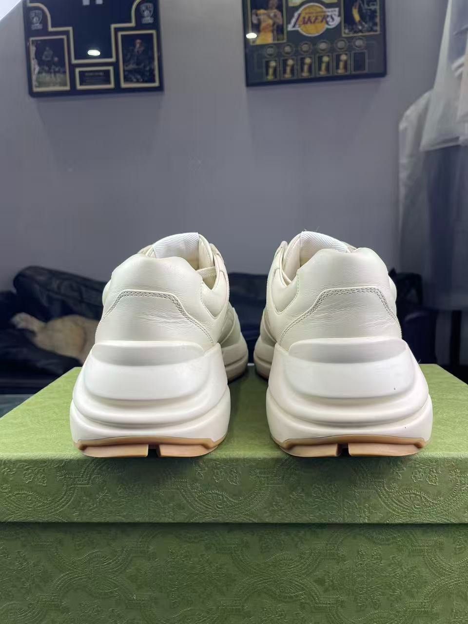 Gucci Gucci Collab Beige Lowtop Sneakers 7.5 Men Size US 7.5 / EU 40-41 - 3 Thumbnail