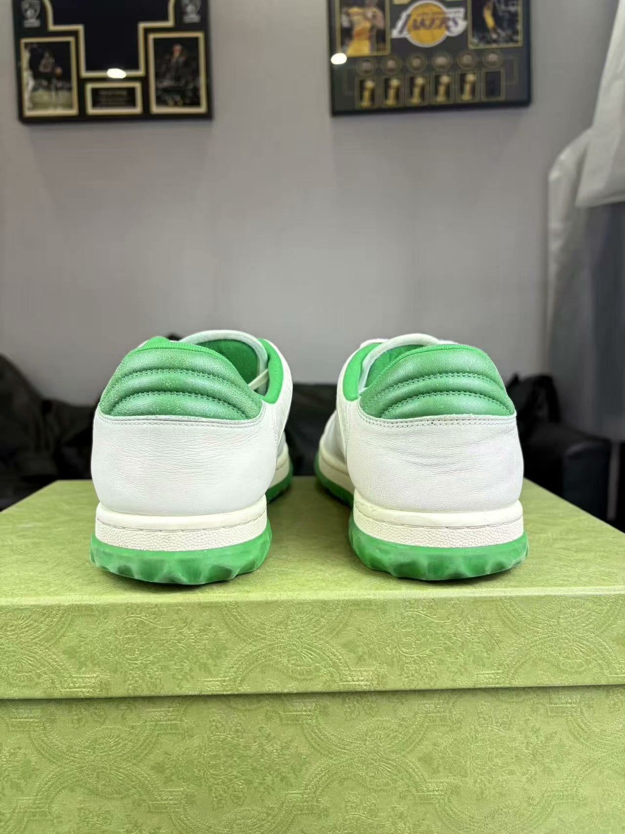 Gucci Gucci Green Lowtop Sneakers 9.5 Men Size US 9.5 / EU 42-43 - 3 Thumbnail