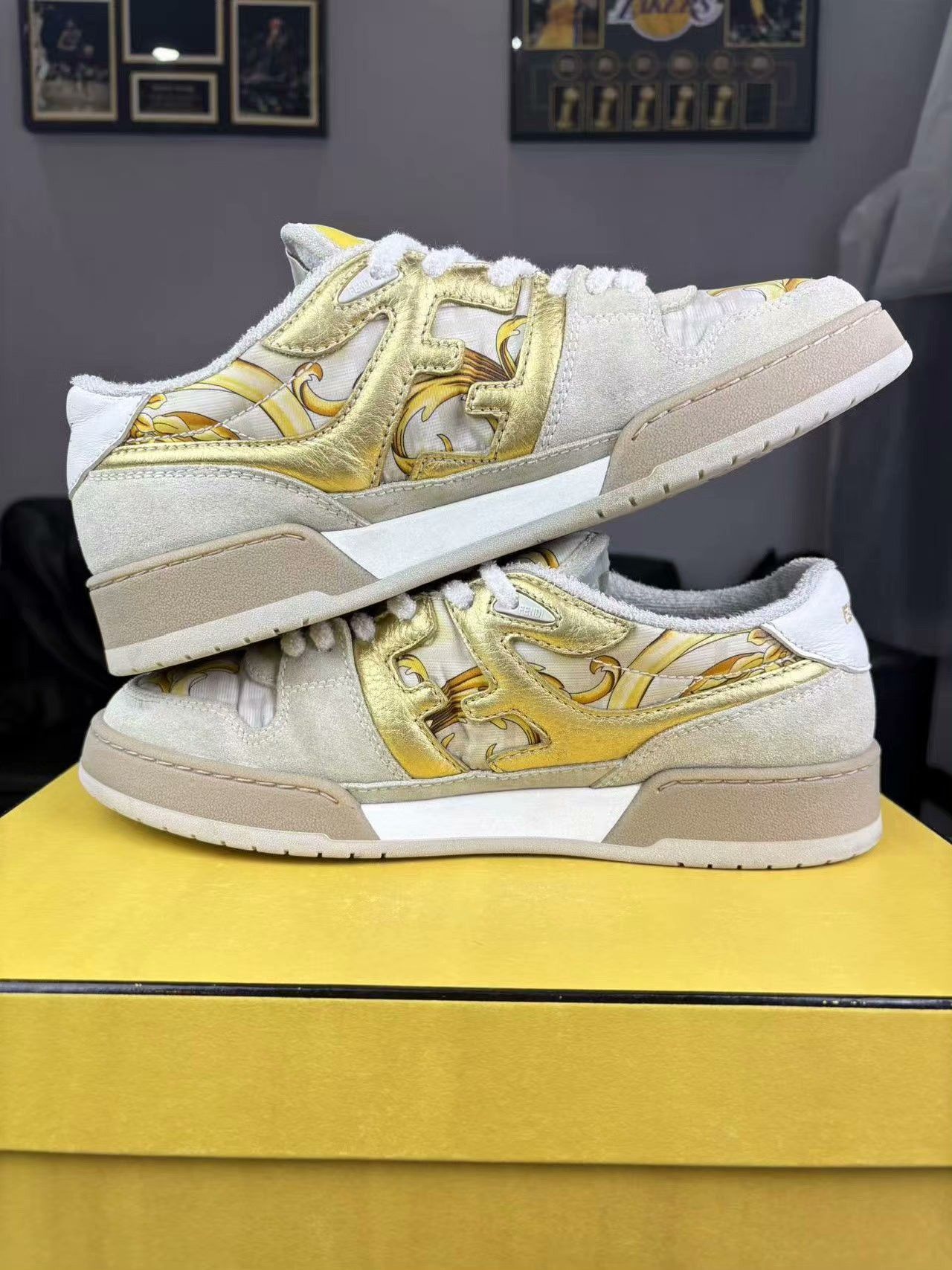 Fendi Fendi Collab Lowtop Sneakers 8.5 Men Size US 8.5 / EU 41-42 - 5 Thumbnail