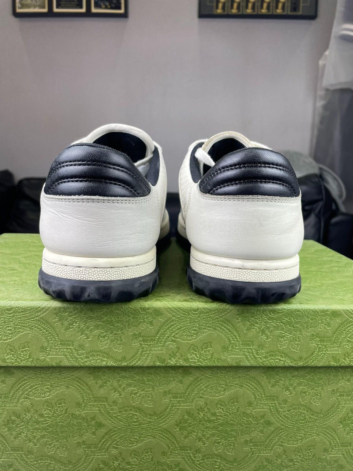 Gucci Gucci Distressed Black Lowtop Sneakers 8 Men Size US 8 / EU 41 - 3 Thumbnail