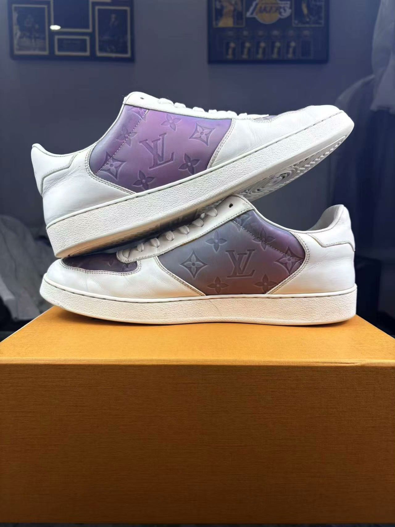 Louis Vuitton Louis Vuitton Laser White Lowtop Sneakers 9 Men Size US 9 / EU 42 - 5 Thumbnail