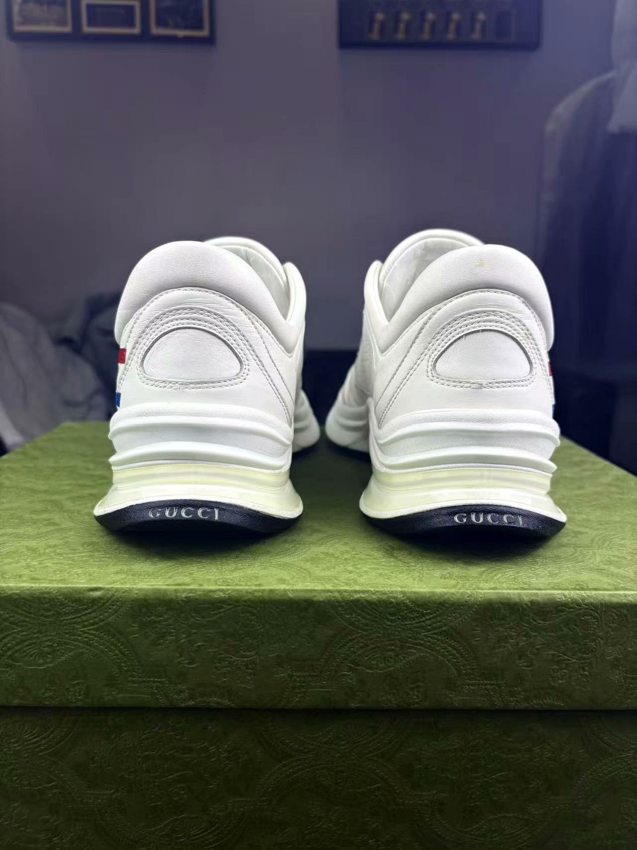Gucci Gucci Running Red Lowtop Sneakers 7.5 Men Size US 7.5 / EU 40-41 - 3 Thumbnail