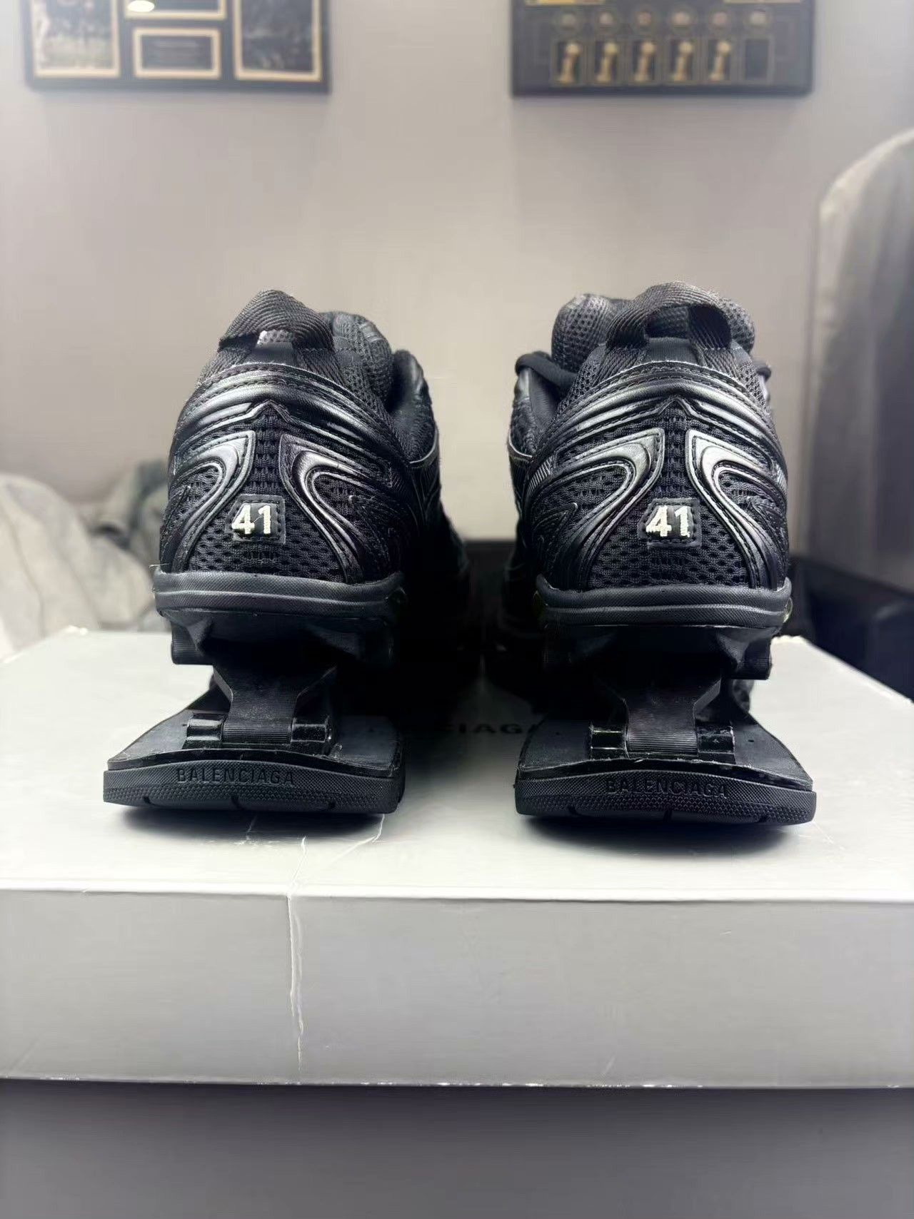 Balenciaga Balenciaga Black Lowtop Sneakers 8.5 Men Size US 8.5 / EU 41-42 - 3 Thumbnail