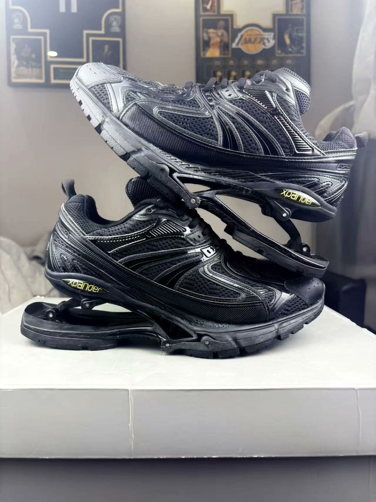 Balenciaga Balenciaga Black Lowtop Sneakers 8.5 Men Size US 8.5 / EU 41-42 - 6 Thumbnail
