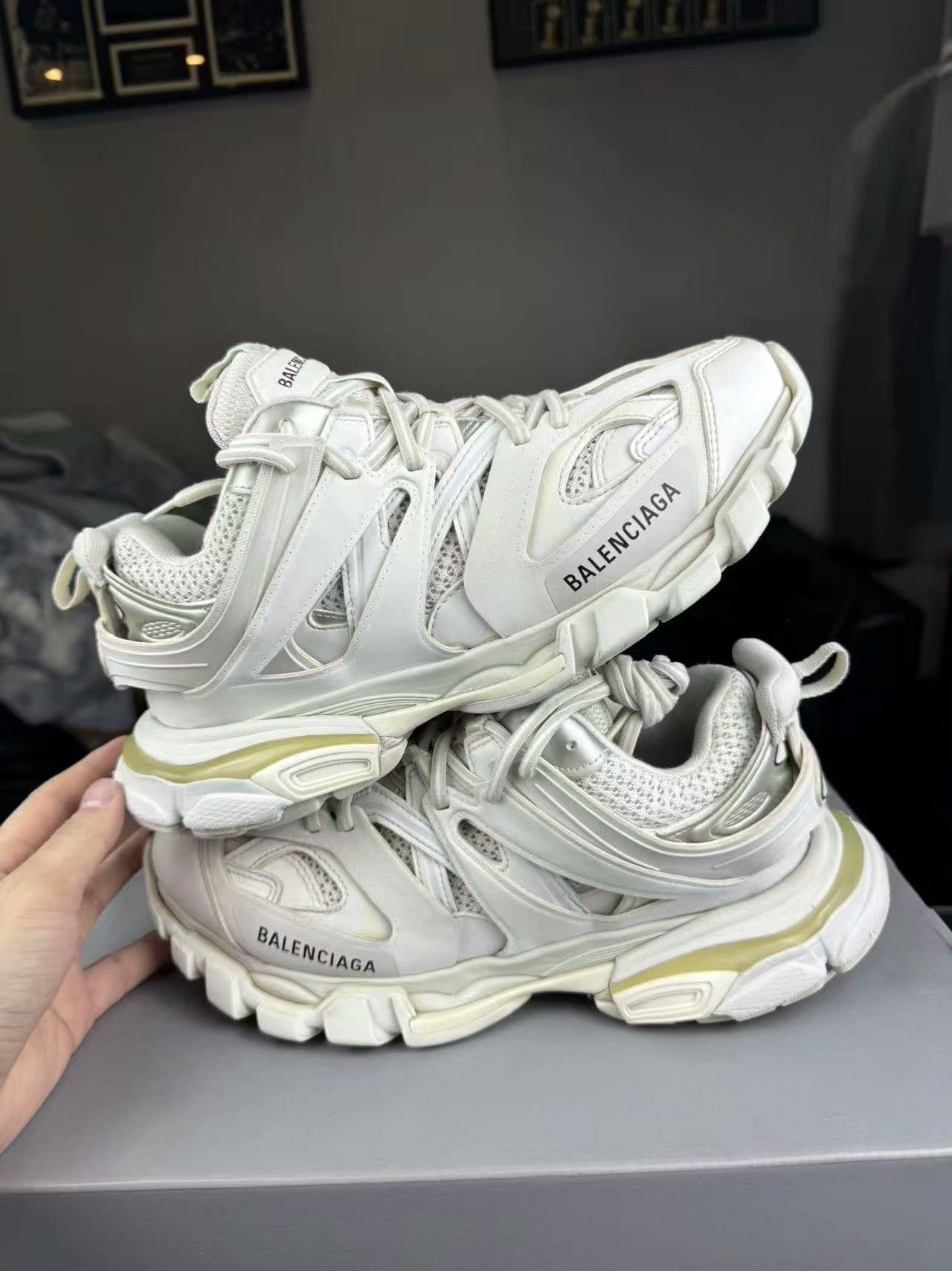 Balenciaga Balenciaga White Lowtop Sneakers 7.5 Men Size US 7.5 / EU 40-41 - 7 Thumbnail