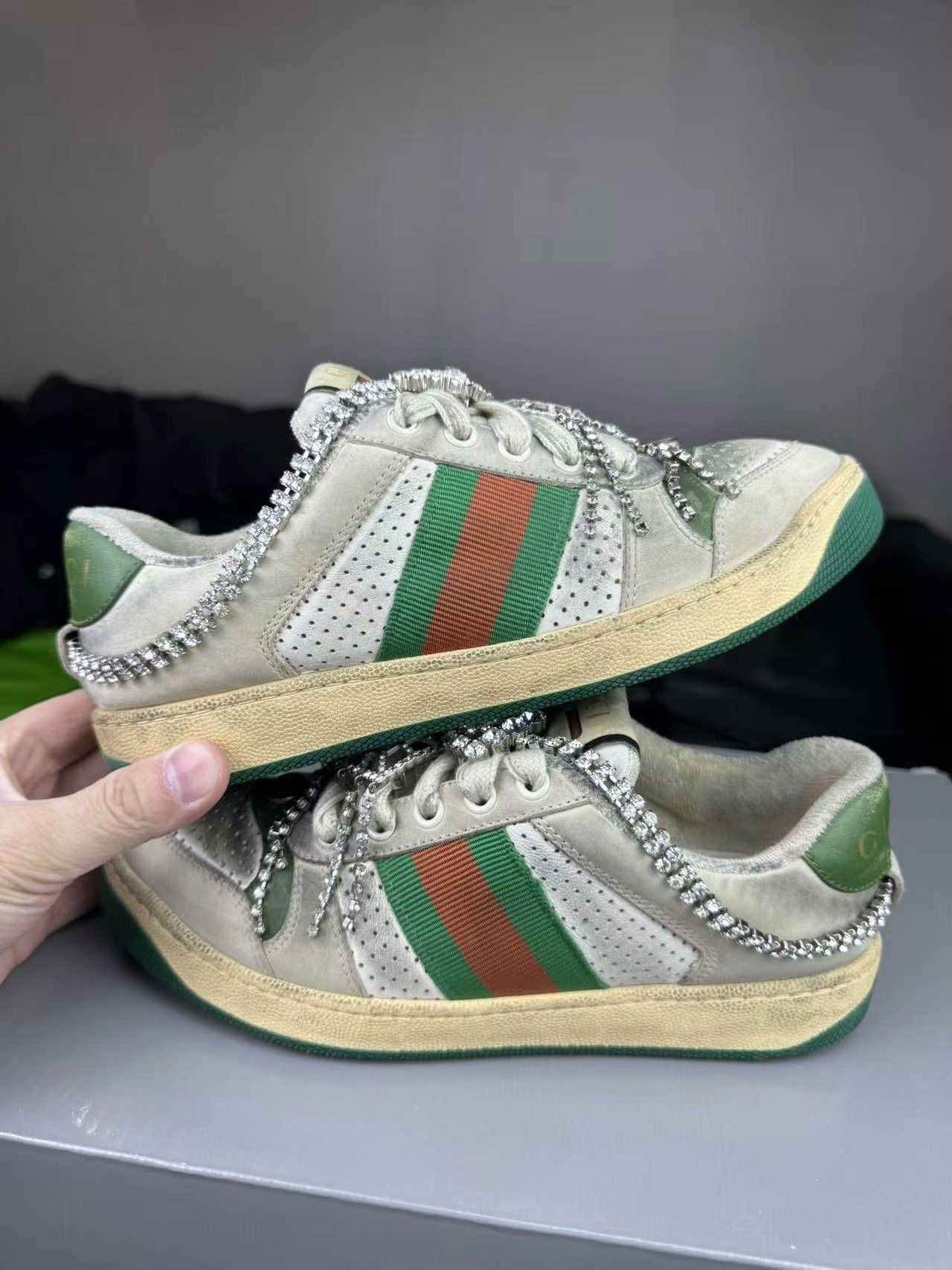 Gucci Gucci Lowtop Sneakers us_5 Women Size US 5 / IT 35 - 7 Thumbnail