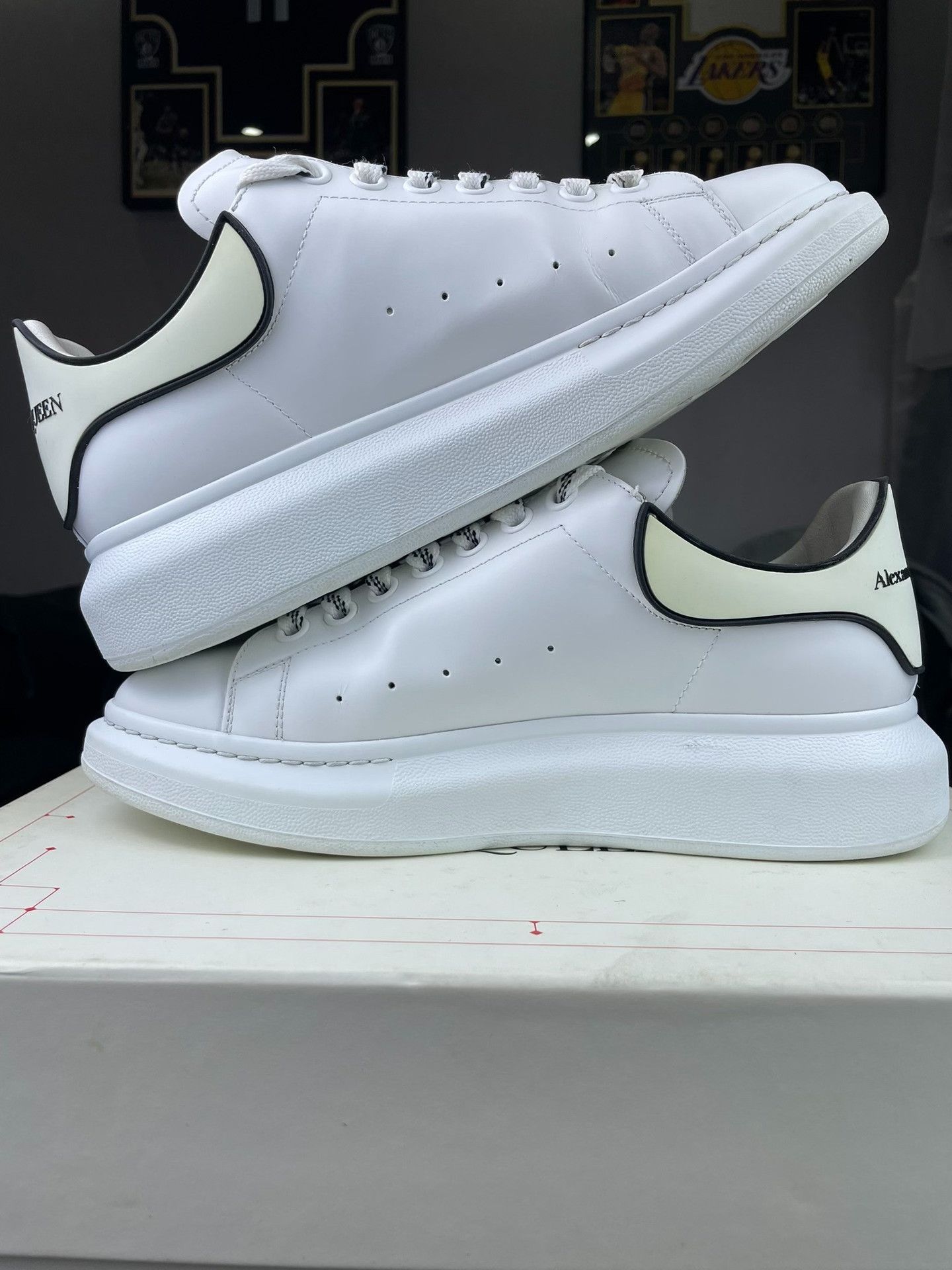 Alexander McQueen Alexander McQueen Black Lowtop Sneakers 8.5 Men Size US 8.5 / EU 41-42 - 5 Thumbnail