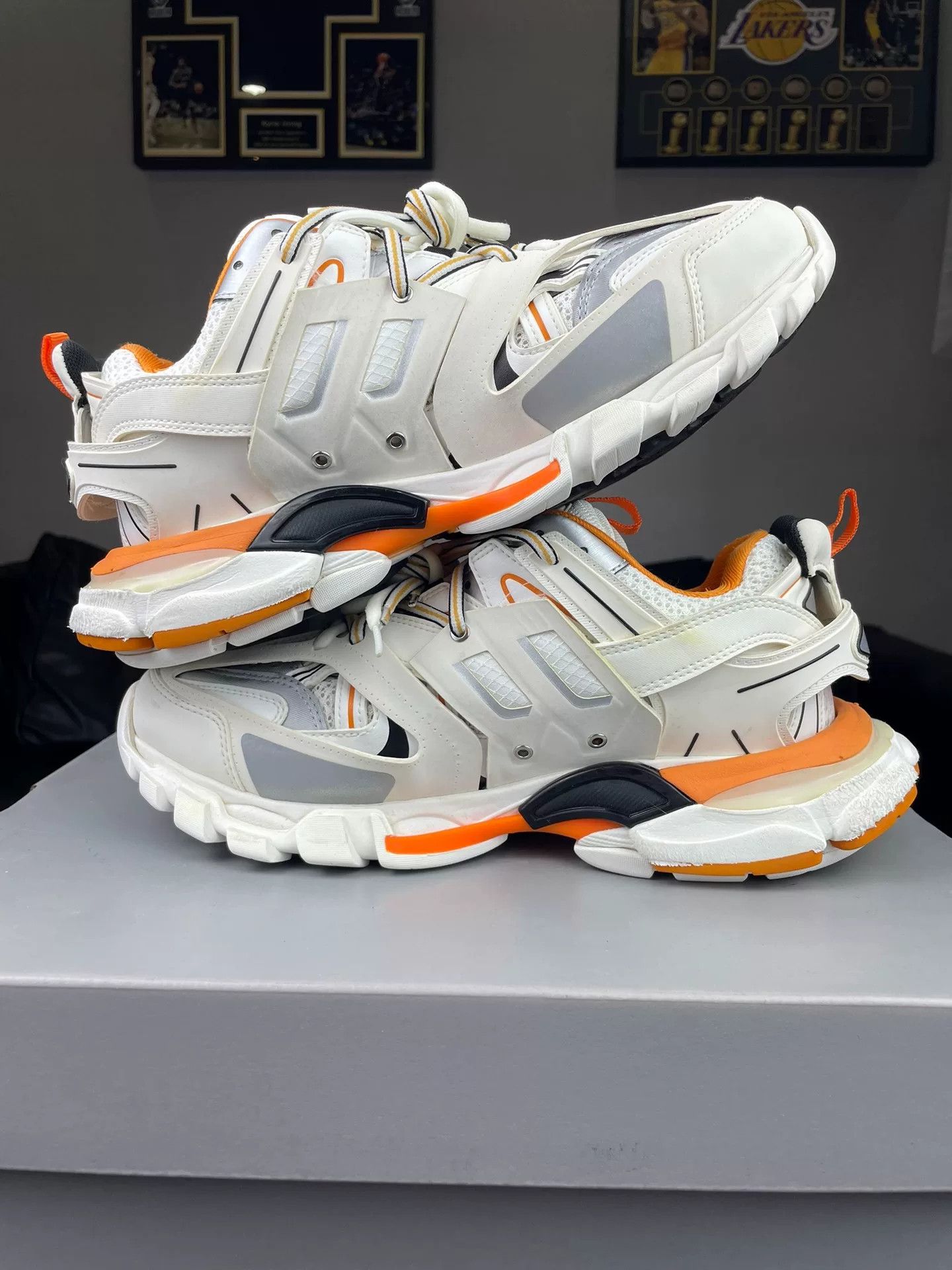 Balenciaga Balenciaga White Lowtop Sneakers 7.5 Men Size US 7.5 / EU 40-41 - 5 Thumbnail