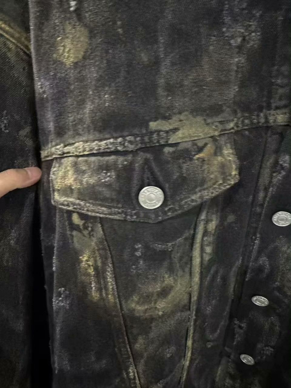 Balenciaga Balenciaga Denim Black Light Jacket xs Men Size US XS / EU 42 / 0 - 6 Thumbnail