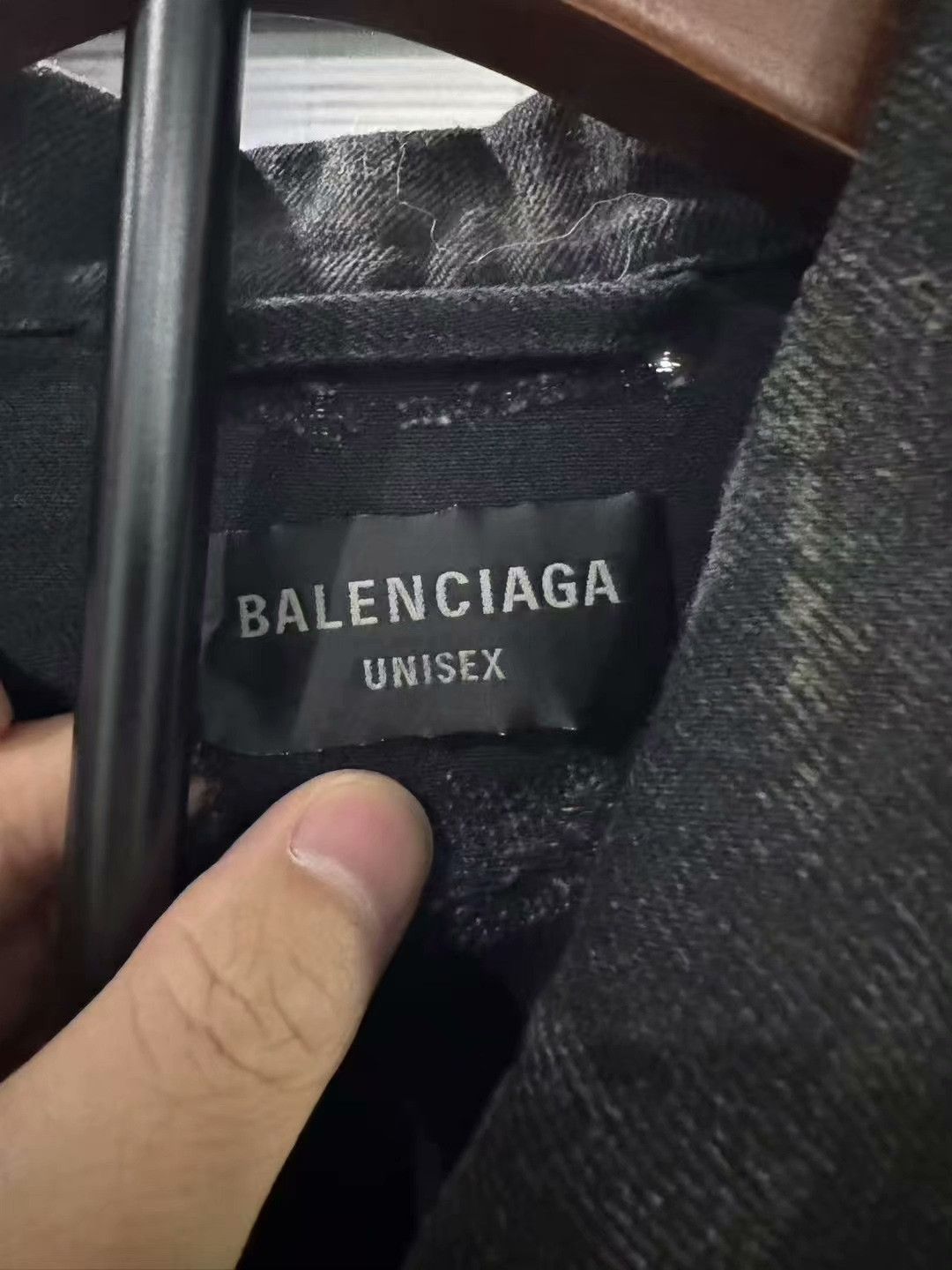 Balenciaga Balenciaga Denim Black Light Jacket xs Men Size US XS / EU 42 / 0 - 3 Thumbnail