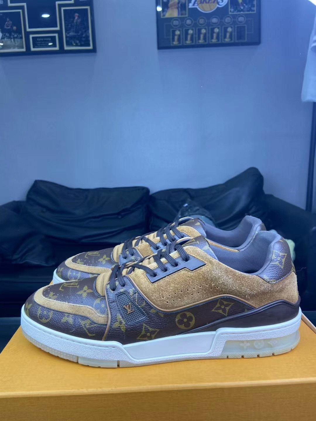 Louis Vuitton Louis Vuitton Training Lowtop Sneakers 10.5 Men Size US 10.5 / EU 43-44 - 3 Thumbnail