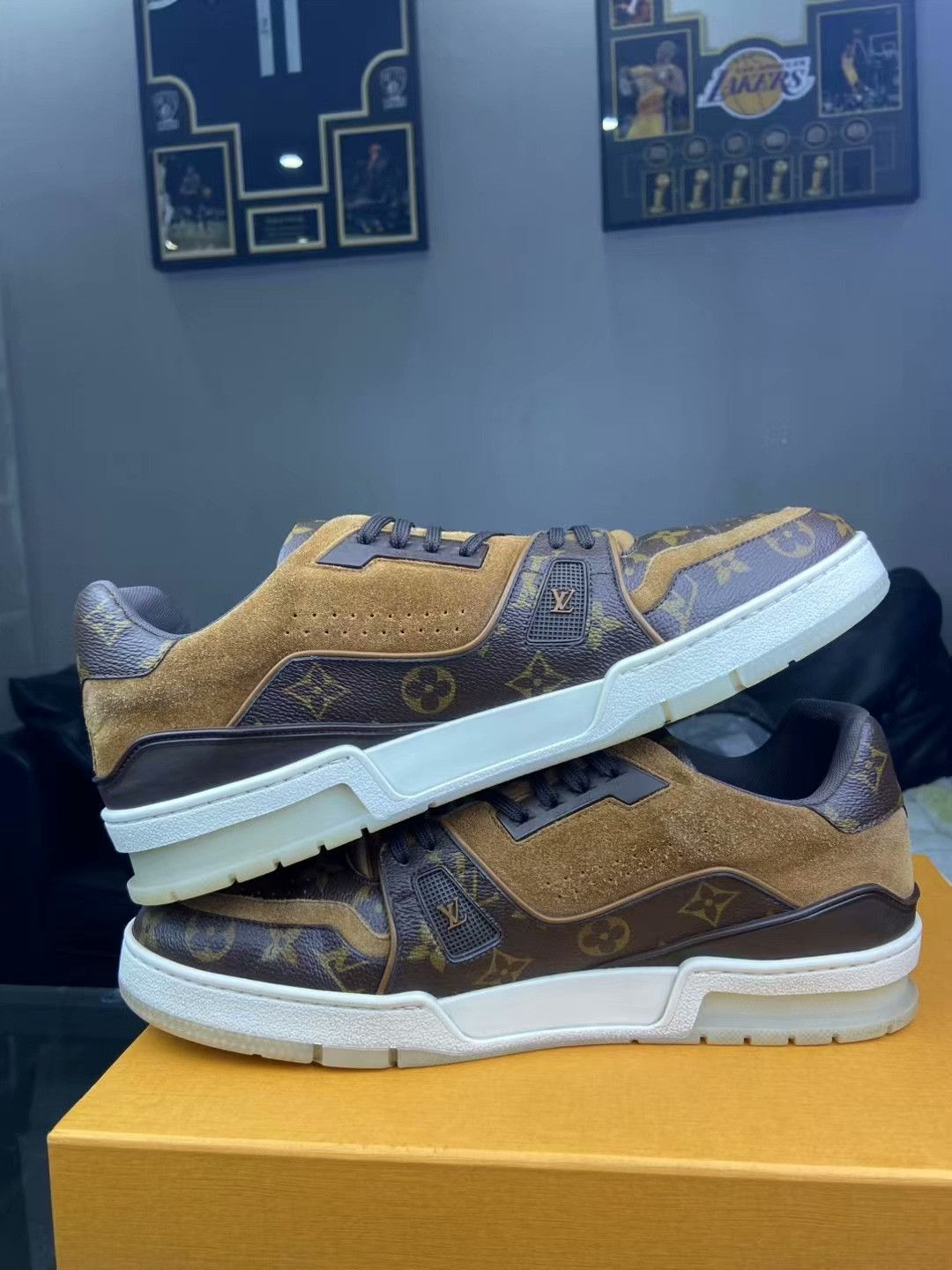 Louis Vuitton Louis Vuitton Training Lowtop Sneakers 10.5 Men Size US 10.5 / EU 43-44 - 6 Thumbnail