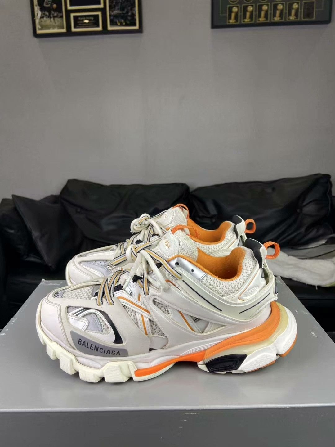 Balenciaga Balenciaga White Lowtop Sneakers 7.5 Men Size US 7.5 / EU 40-41 - 3 Thumbnail