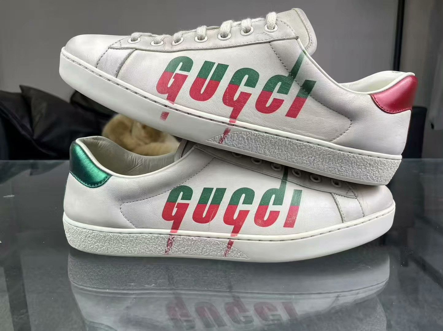Gucci Gucci Graphic Lowtop Sneakers 9.5 Men Size US 9.5 / EU 42-43 - 6 Thumbnail