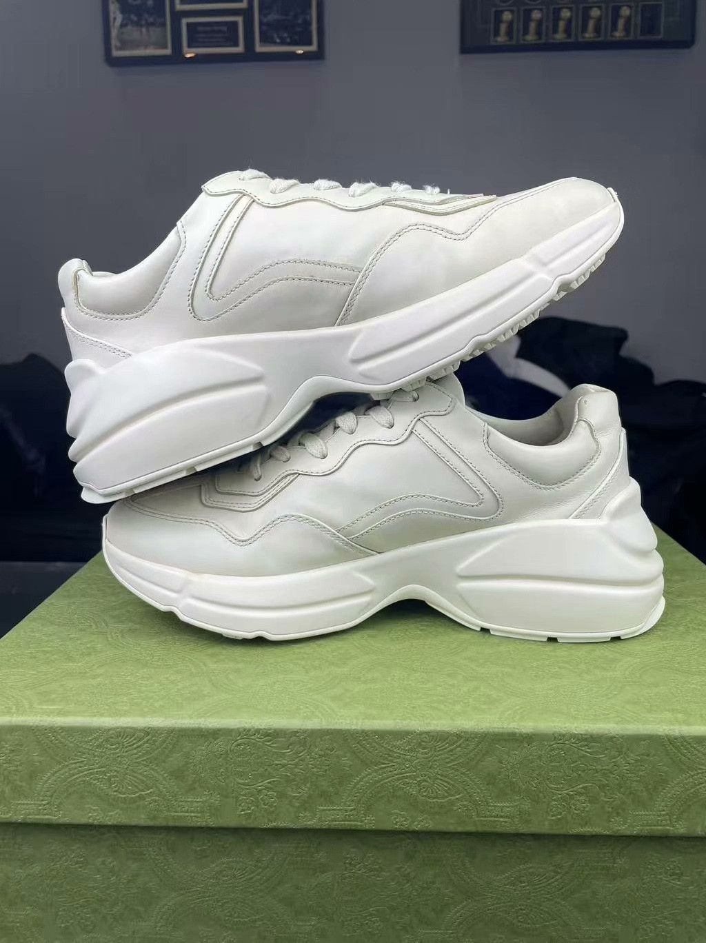 Gucci Gucci Printed Lowtop Sneakers 7 Men Size US 7 / EU 40 - 5 Thumbnail