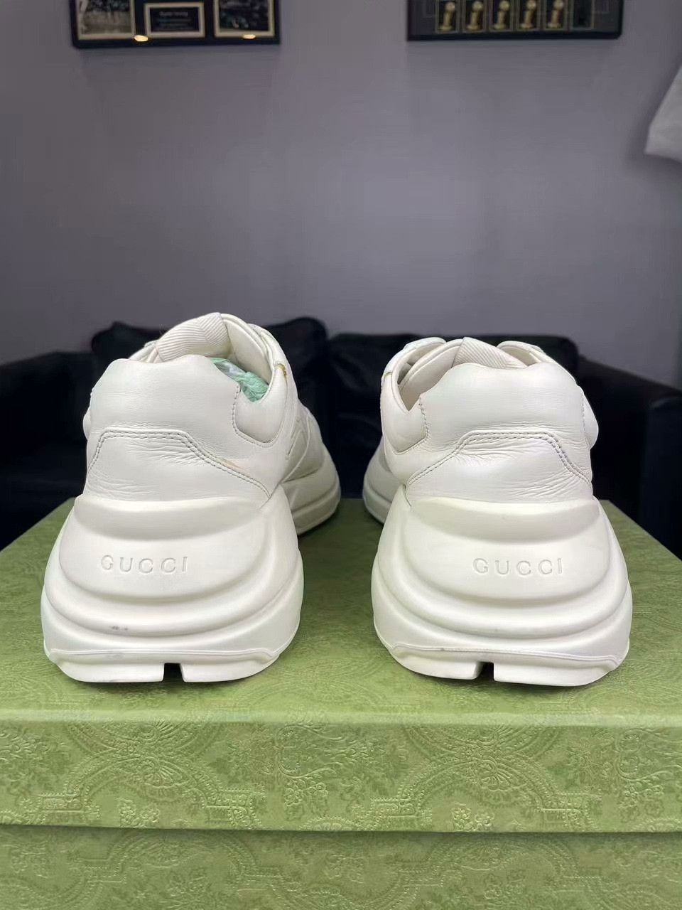 Gucci Gucci Printed Lowtop Sneakers 9 Men Size US 9 / EU 42 - 3 Thumbnail