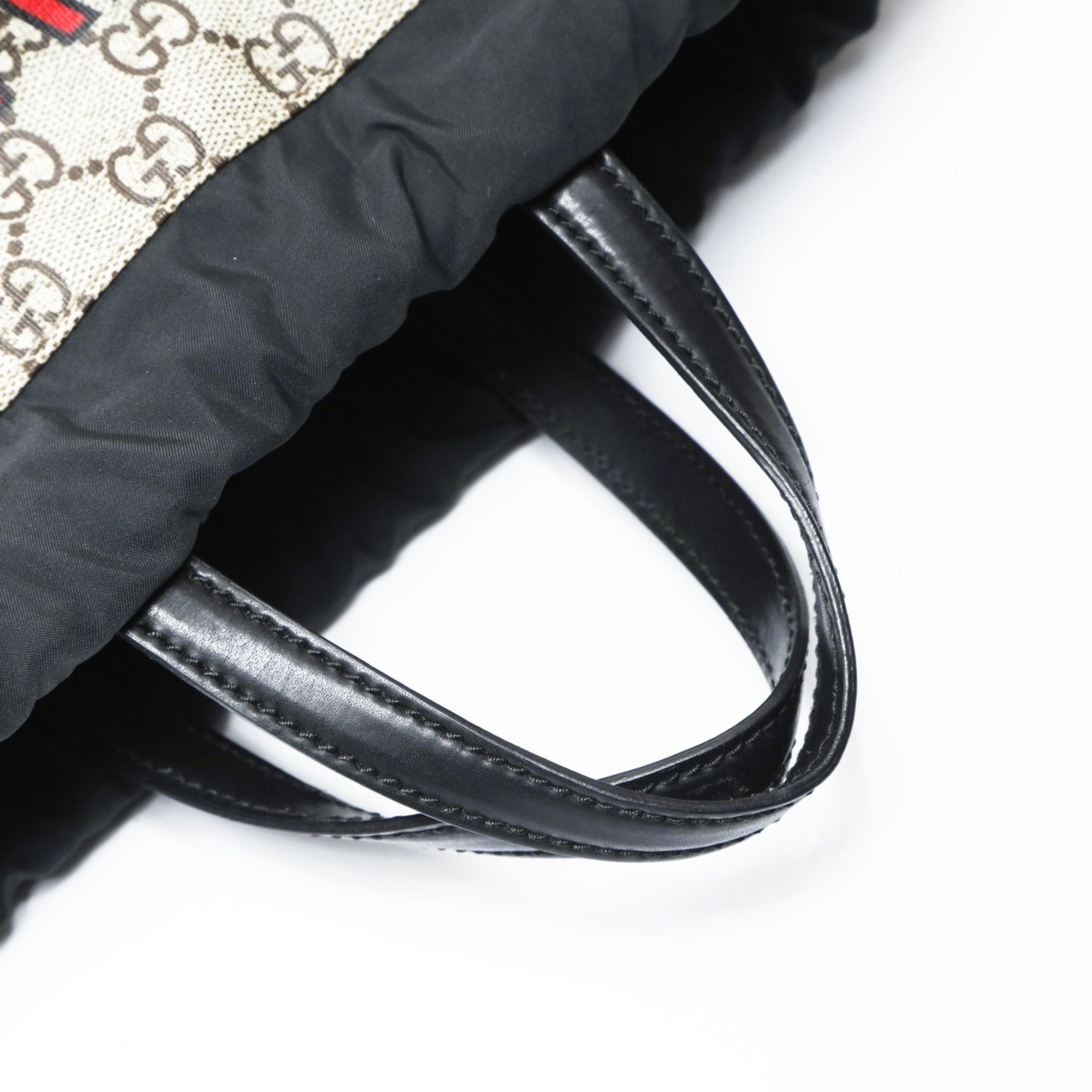 Gucci Gucci GG Supreme Drawstring Wolf Backpack, Brown, WS26935 Size ONE SIZE - 12 Thumbnail