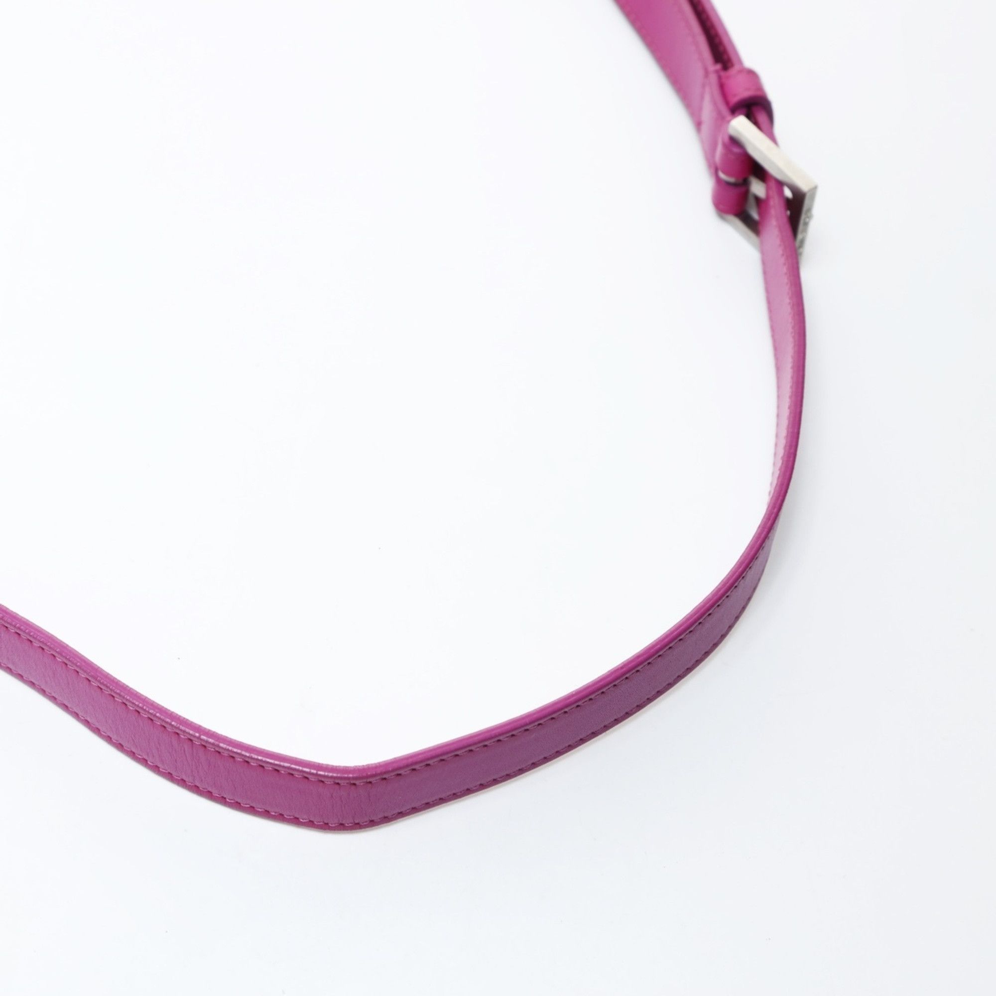 Yves Saint Laurent Yves Saint Laurent Solferino Small Satchel Bag with YSL Logo and Silver Hardware, Pink, WS26509 Size ONE SIZE - 14 Thumbnail