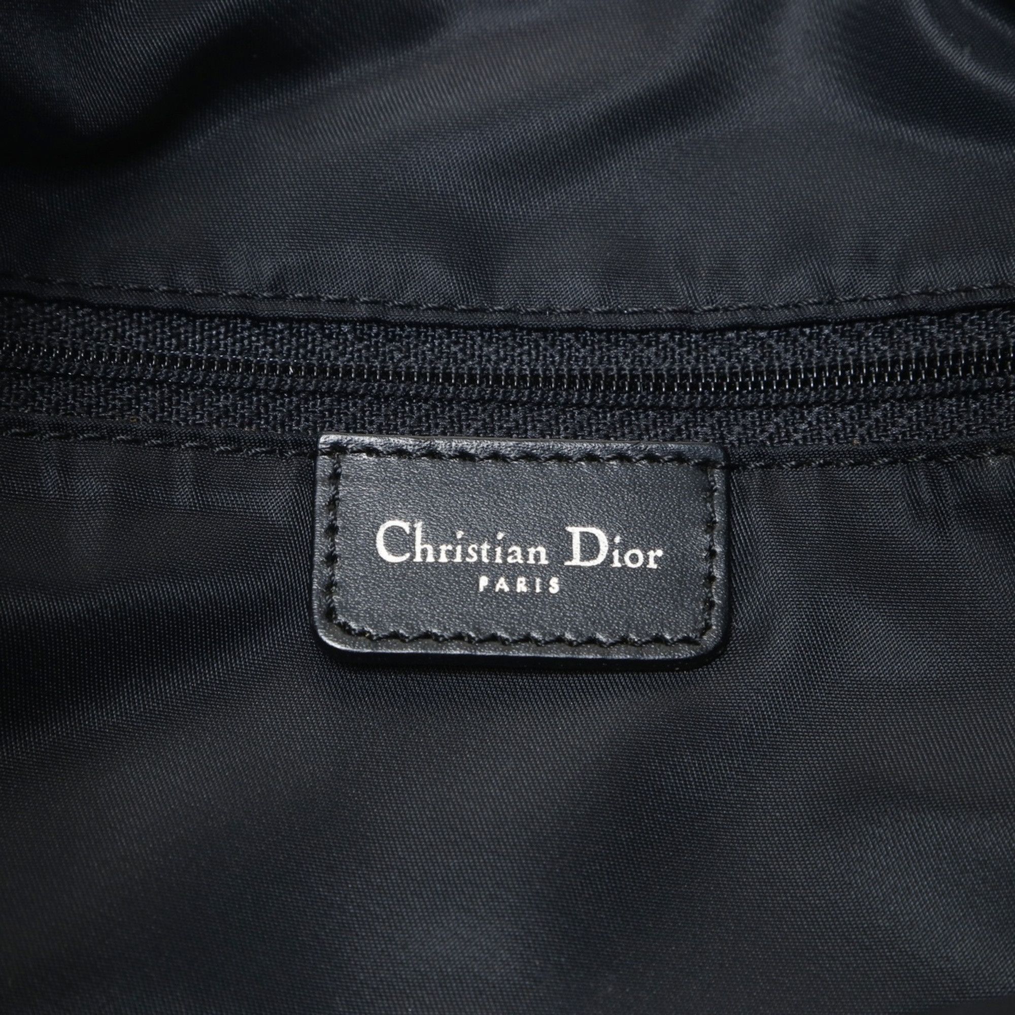 Dior Christian Dior Trotter Canvas Shoulder Bag, Black, WS26621 Size ONE SIZE - 10 Thumbnail