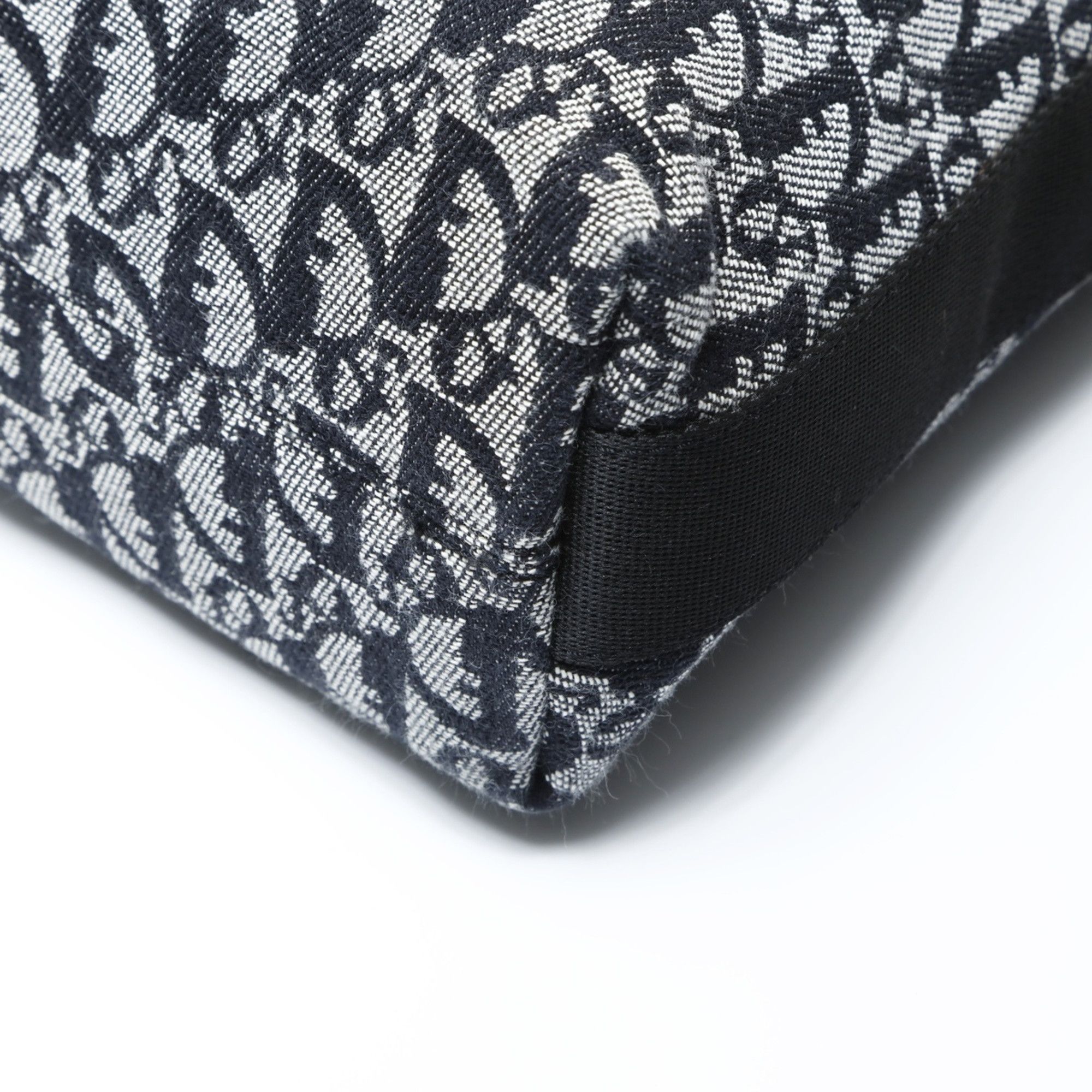 Dior Christian Dior Trotter Canvas Shoulder Bag, Black, WS26621 Size ONE SIZE - 7 Thumbnail