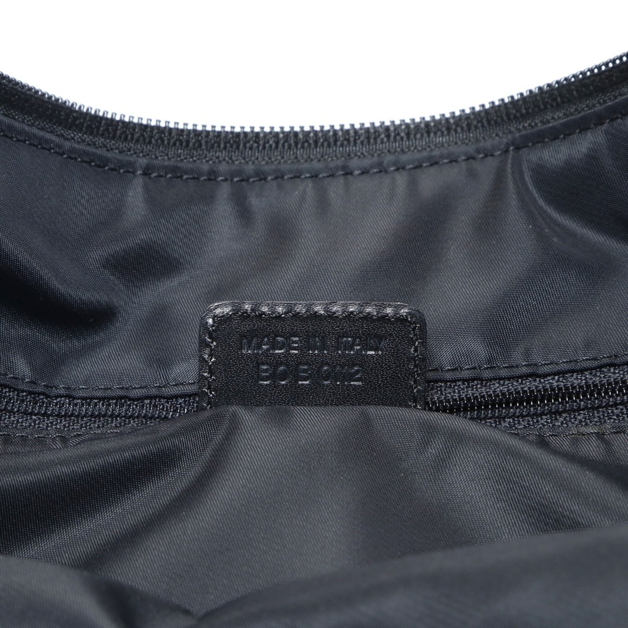Dior Christian Dior Trotter Canvas Shoulder Bag, Black, WS26621 Size ONE SIZE - 11 Thumbnail