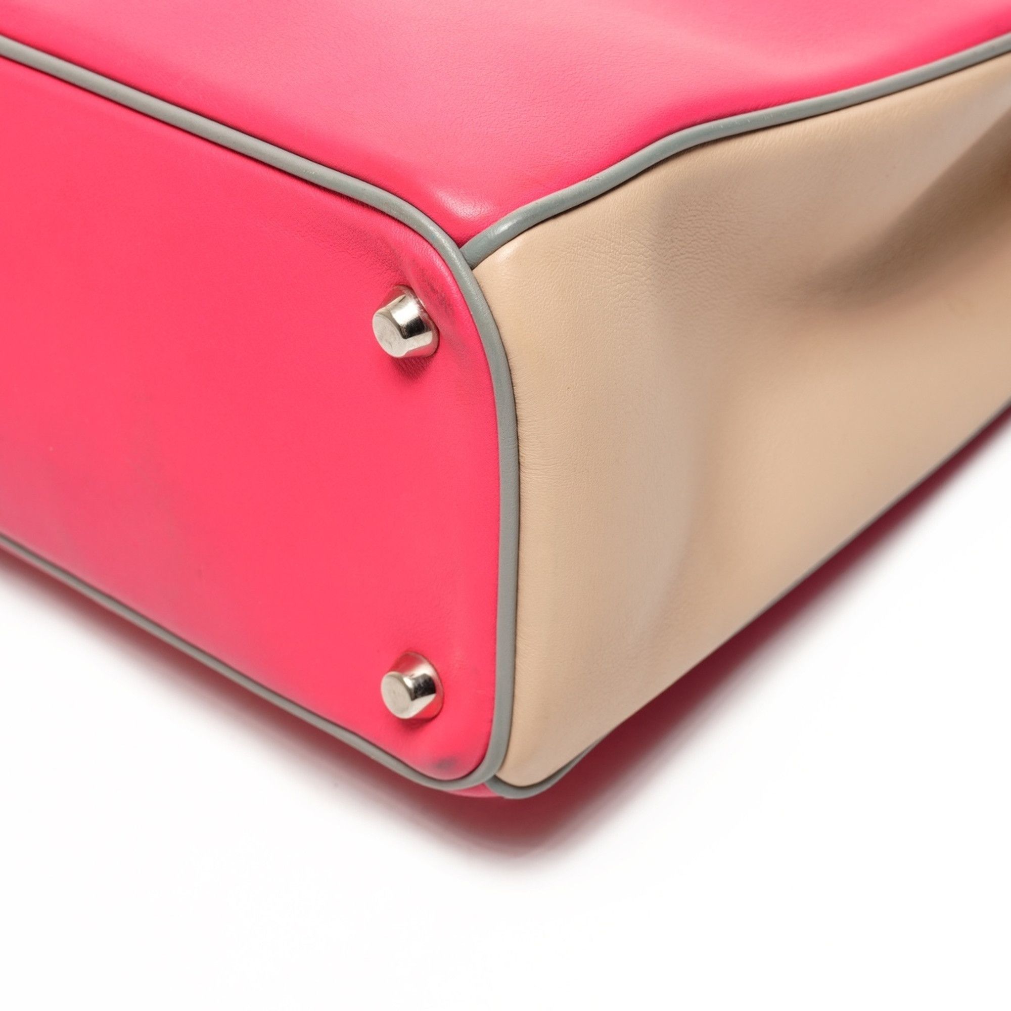 Dior Christian Dior Diorissimo Leather 2-Way Handbag, Pink, WS26120 Size ONE SIZE - 5 Thumbnail