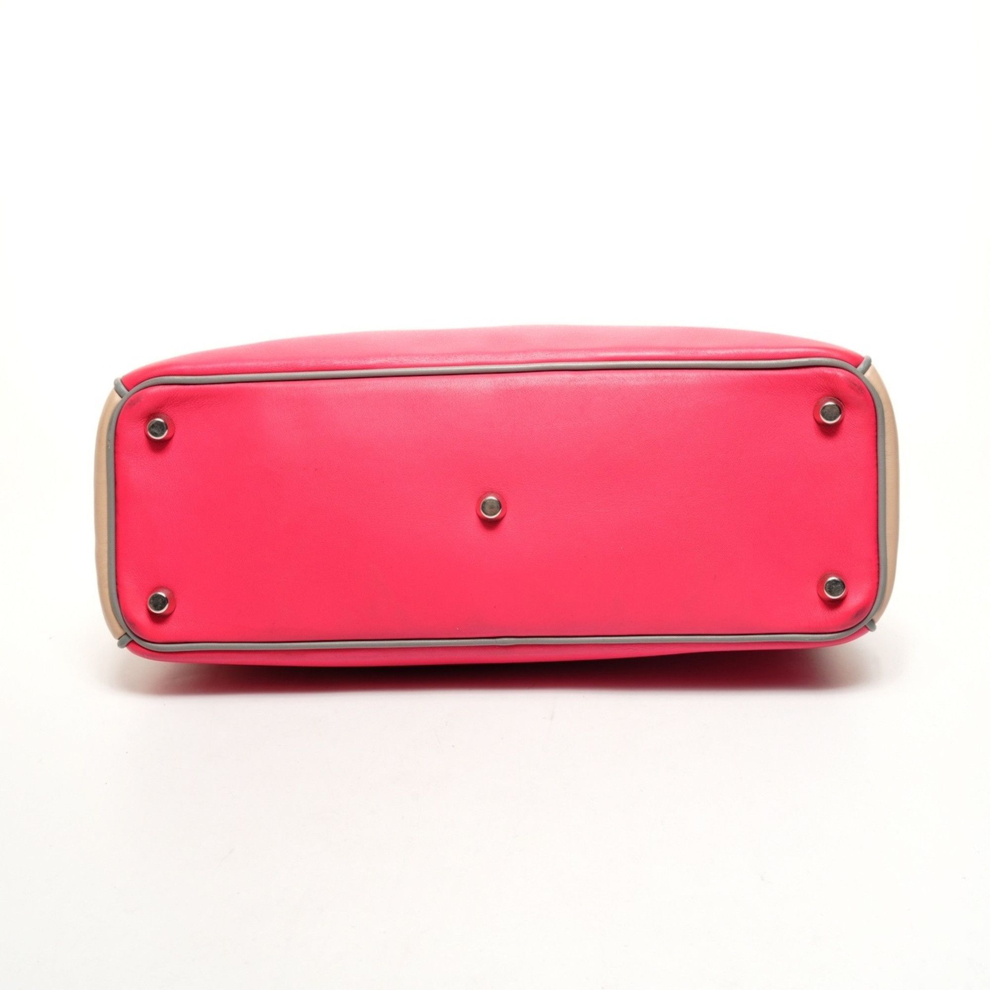 Dior Christian Dior Diorissimo Leather 2-Way Handbag, Pink, WS26120 Size ONE SIZE - 6 Thumbnail