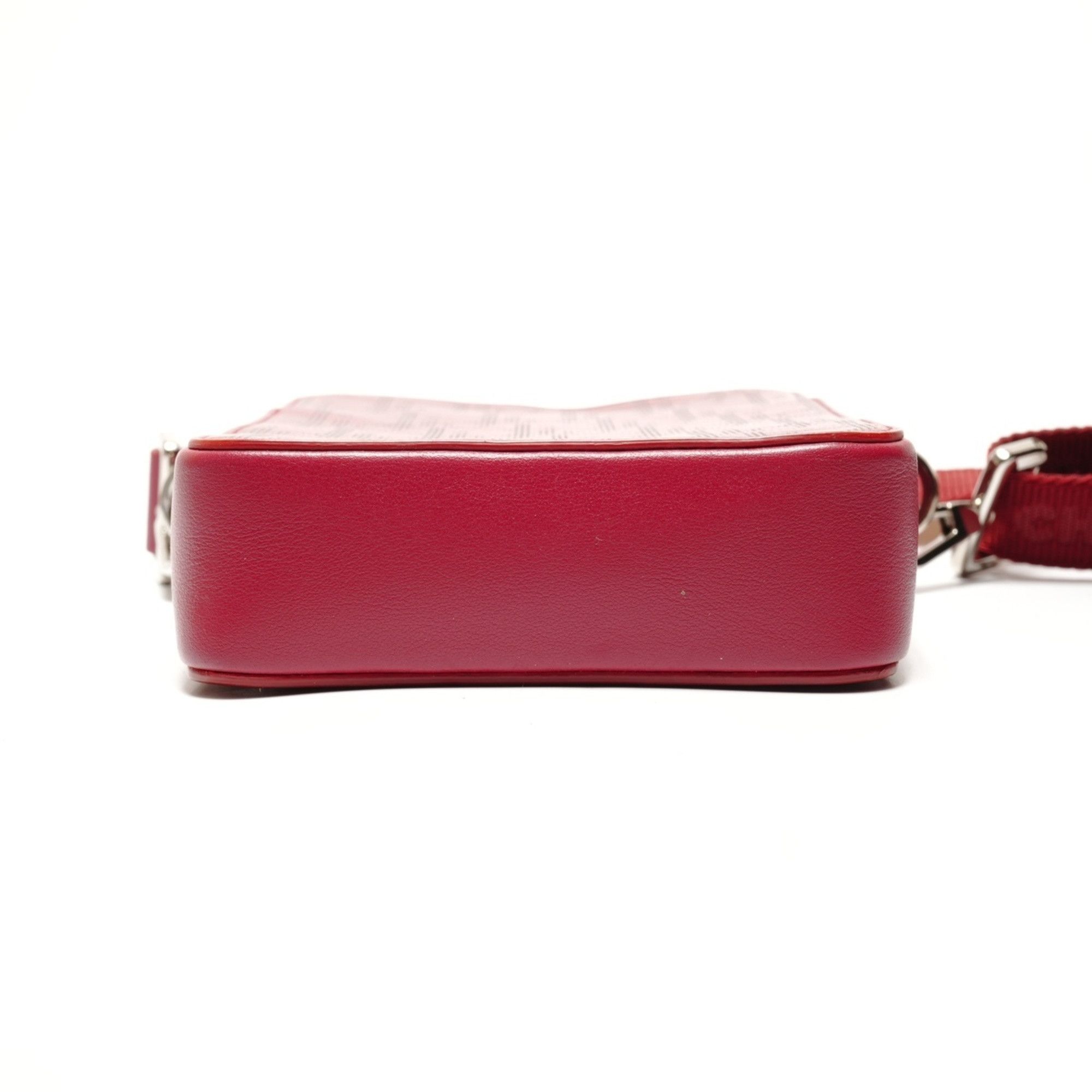 Dior Christian Dior Trotter Leather Oblique Shoulder Bag, Red, WS26460 Size ONE SIZE - 7 Thumbnail