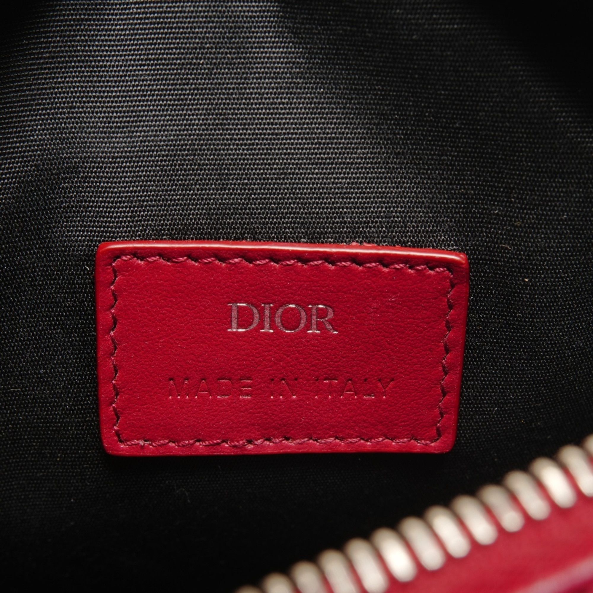 Dior Christian Dior Trotter Leather Oblique Shoulder Bag, Red, WS26460 Size ONE SIZE - 9 Thumbnail