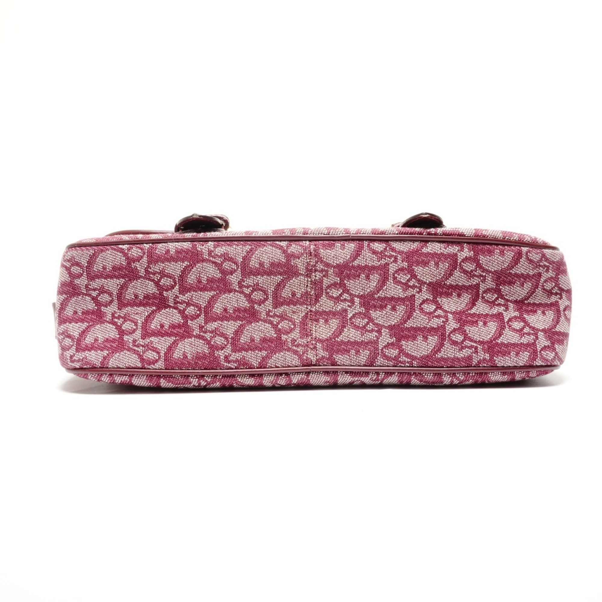 Dior Christian Dior Trotter Canvas Messenger Shoulder Bag, Red, WS26770 Size ONE SIZE - 7 Thumbnail