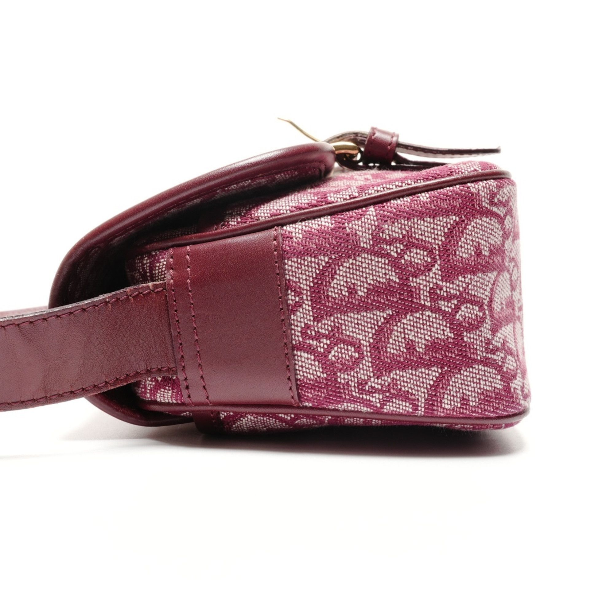Dior Christian Dior Trotter Canvas Messenger Shoulder Bag, Red, WS26770 Size ONE SIZE - 3 Thumbnail
