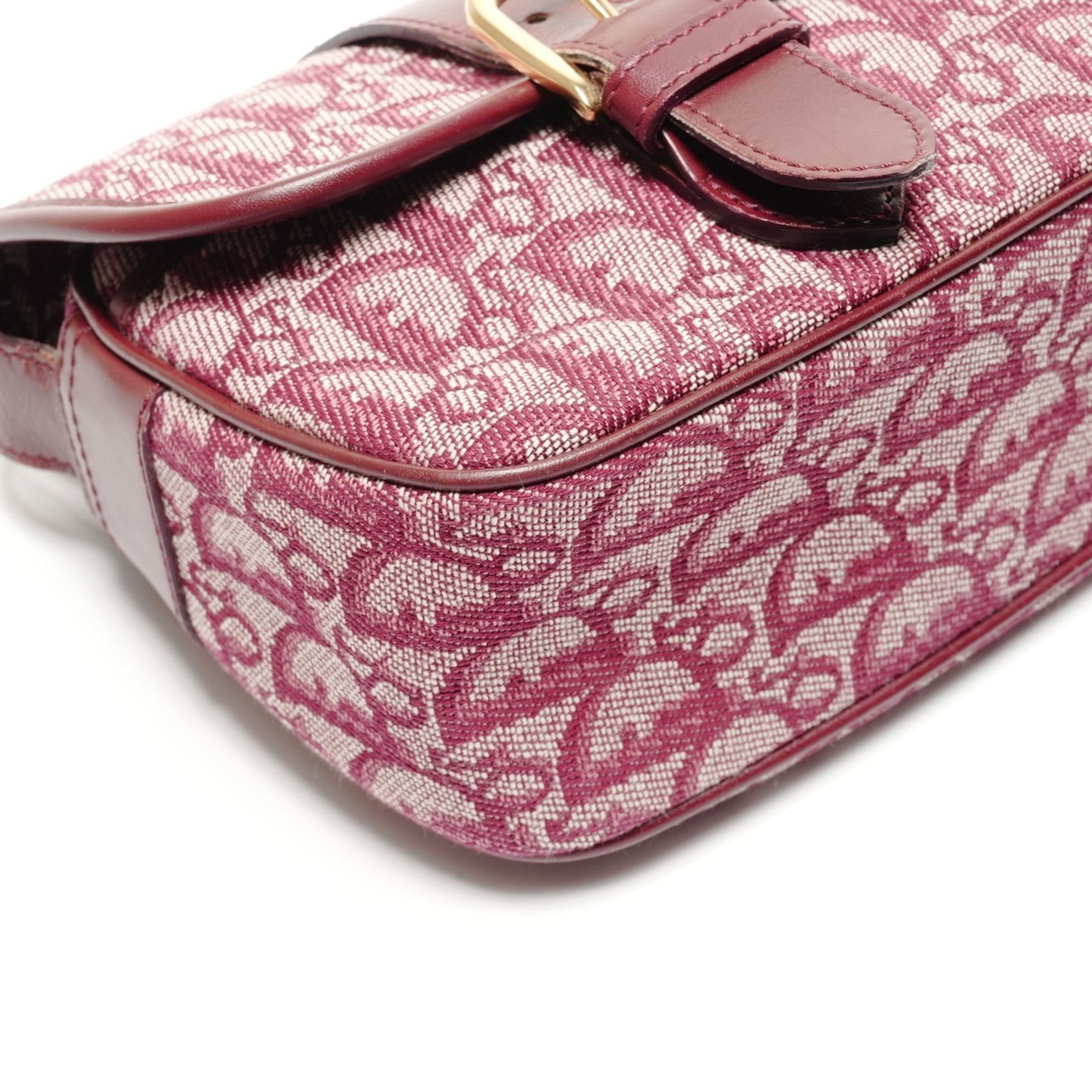 Dior Christian Dior Trotter Canvas Messenger Shoulder Bag, Red, WS26770 Size ONE SIZE - 5 Thumbnail
