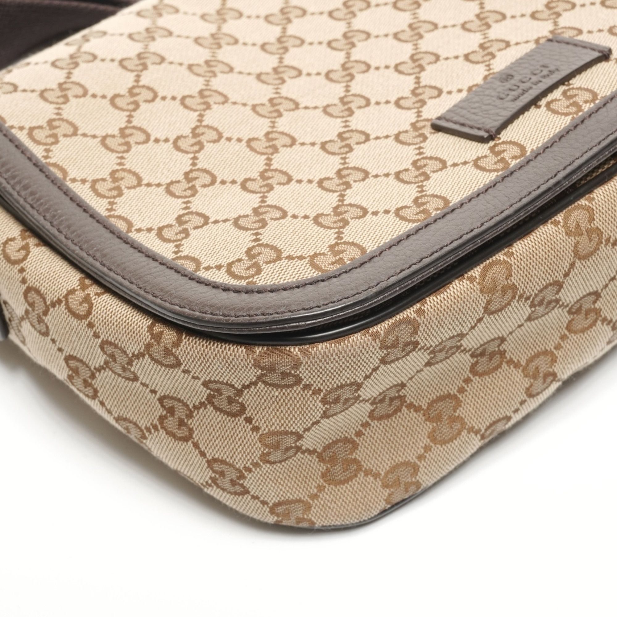 Gucci Gucci GG Canvas Shoulder Bag Brown WS26832 Size ONE SIZE - 6 Thumbnail